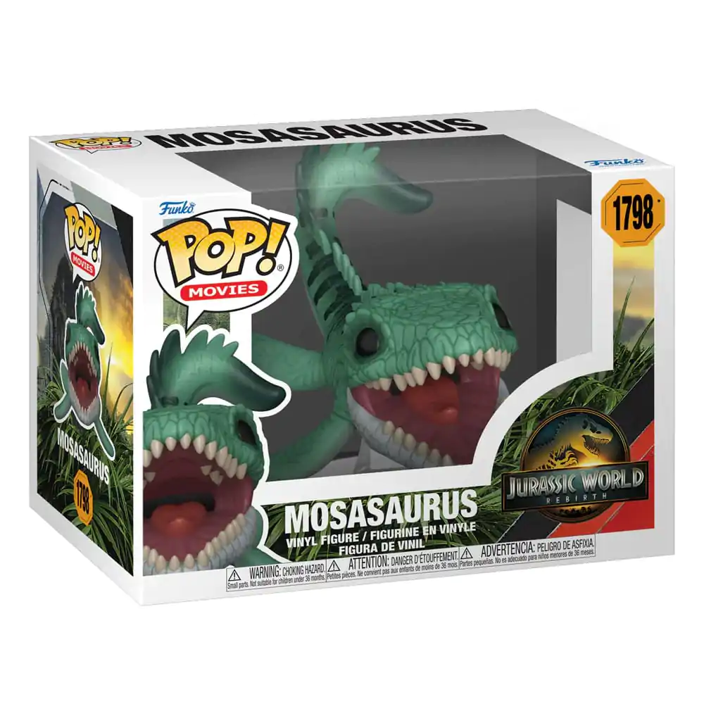 Jurassic World Rebirth Funko POP! Movies Figurina Vinyl Mosasaurus 9 cm poza produsului