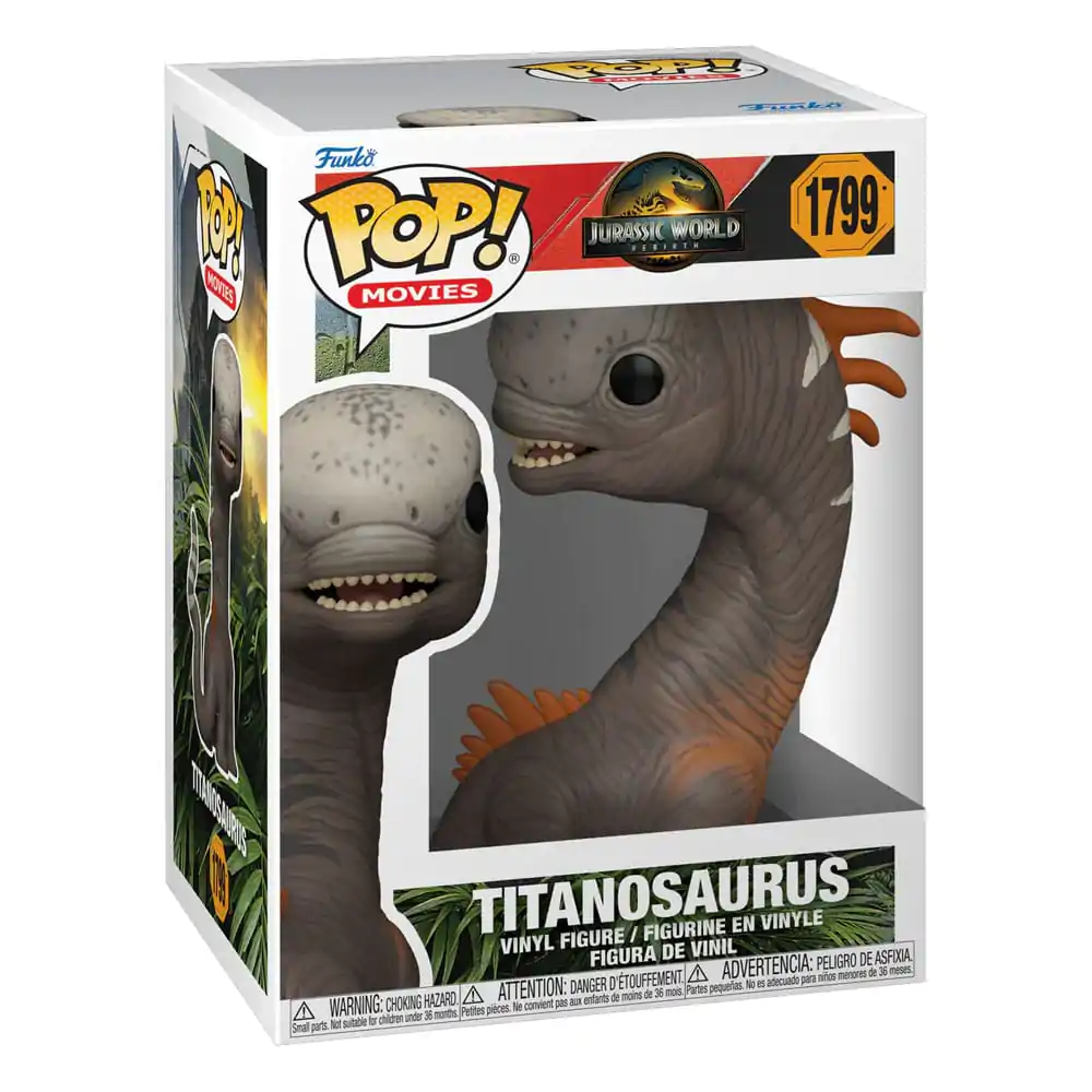 Jurassic World Rebirth Funko POP! Movies Figurina Vinyl Titanosaurus 9 cm poza produsului