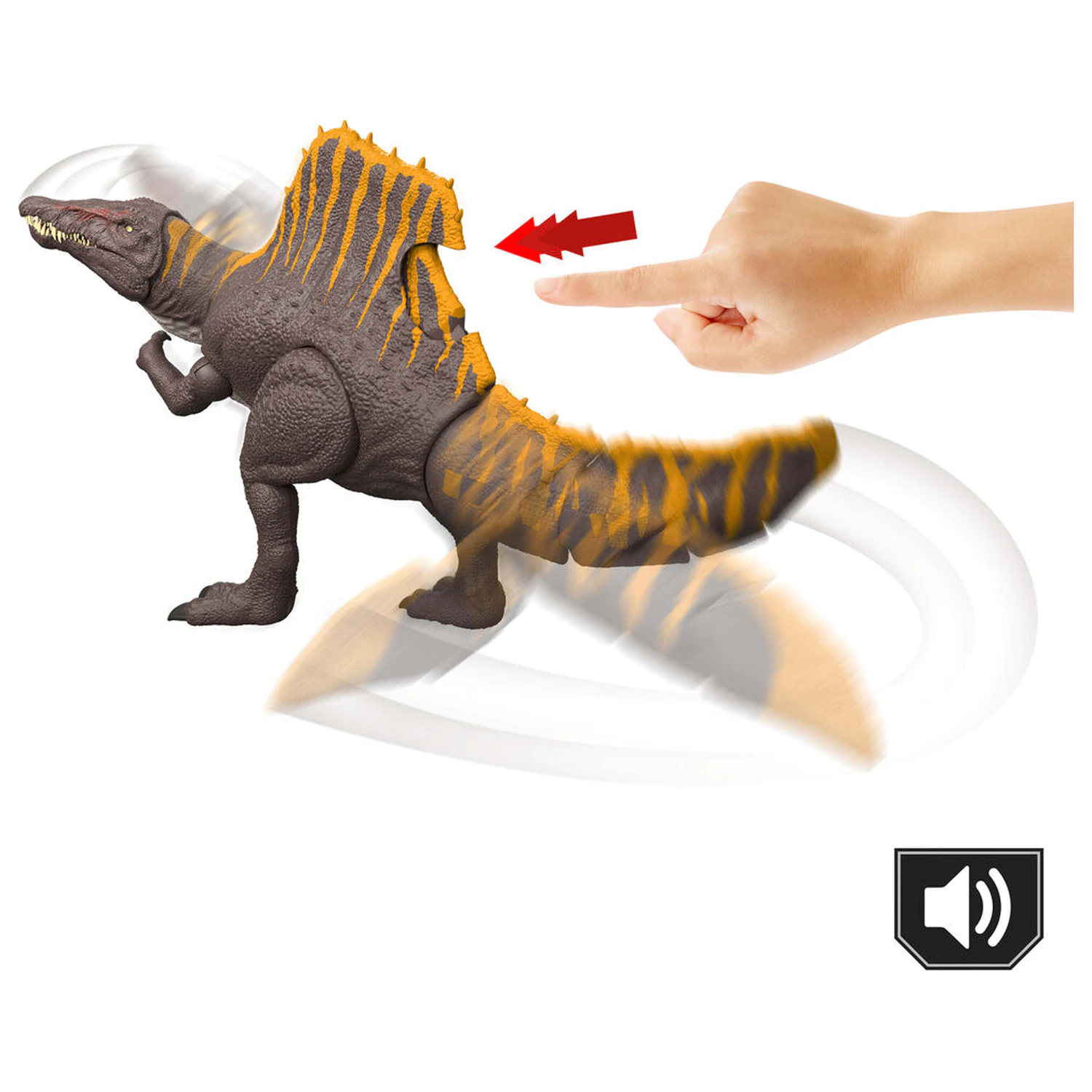 Jurassic World figurina Spinosaurus poza produsului