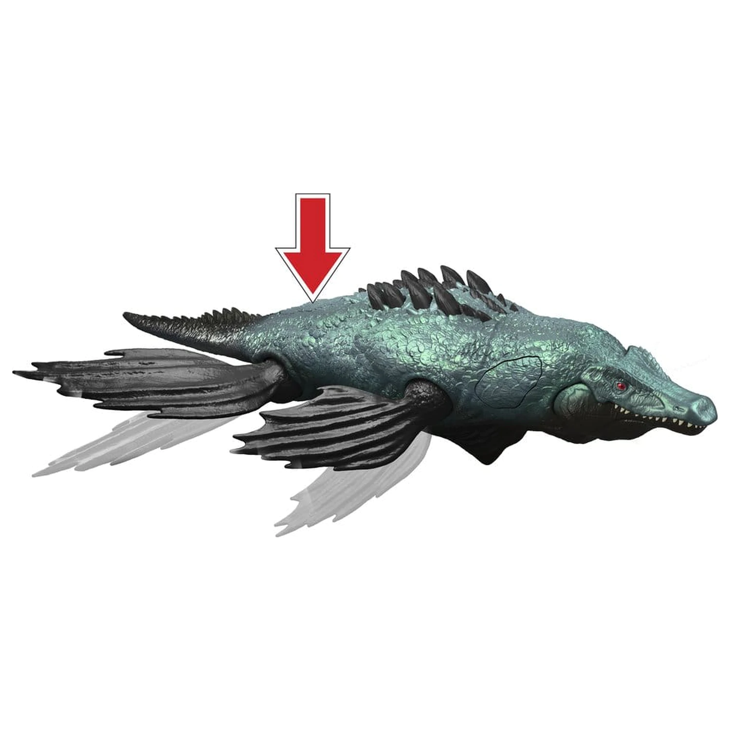Jurassic World: Survival figurina de actiune Gigantic Thrashers Liopleurodon 30 cm poza produsului