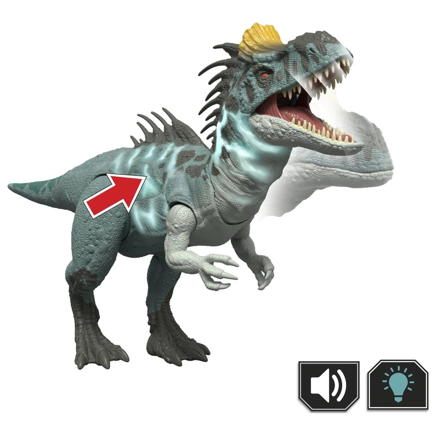 Jurassic World: Survival figurina de actiune Wild Roar Cryolophosaurus 37 cm poza produsului