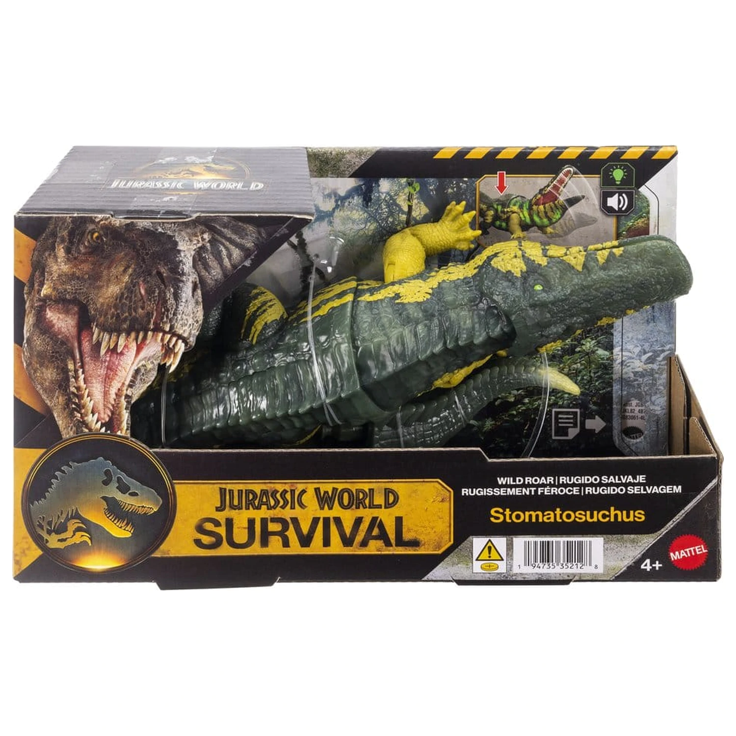 Jurassic World: Survival figurina de actiune Wild Roar Stomatosuchus 37 cm poza produsului