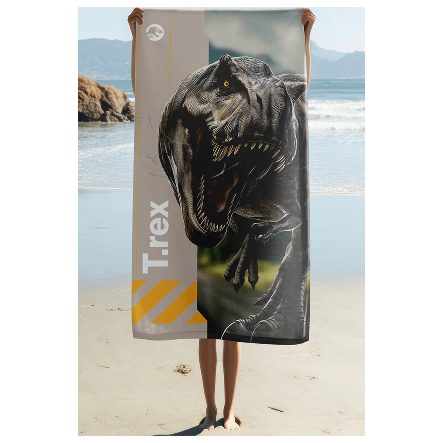 Prosop Jurassic World T-Rex 70x140cm poza produsului