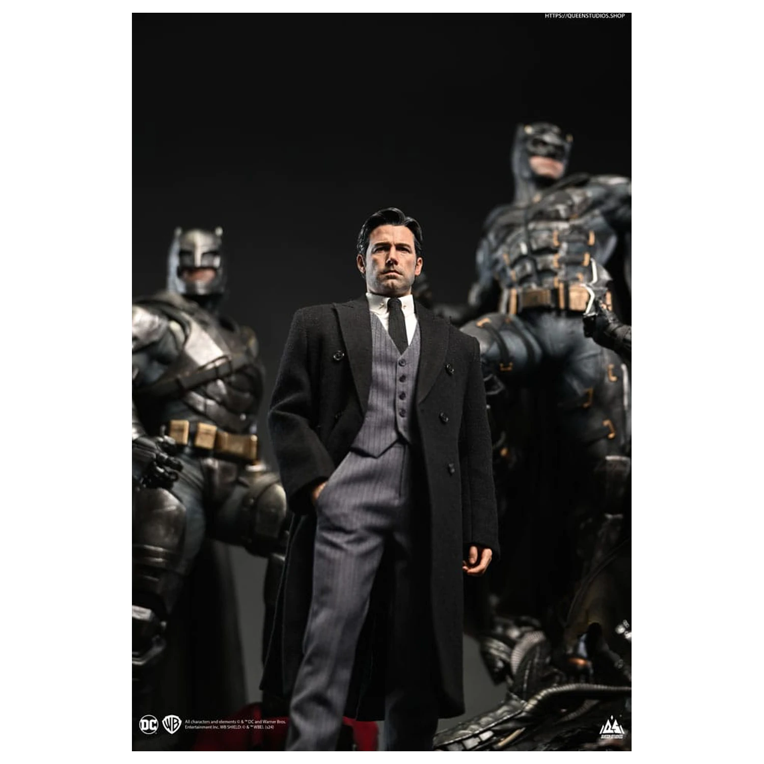 Statuie Justice League 1/4 Bruce Wayne (Ben Affleck) 51 cm poza produsului