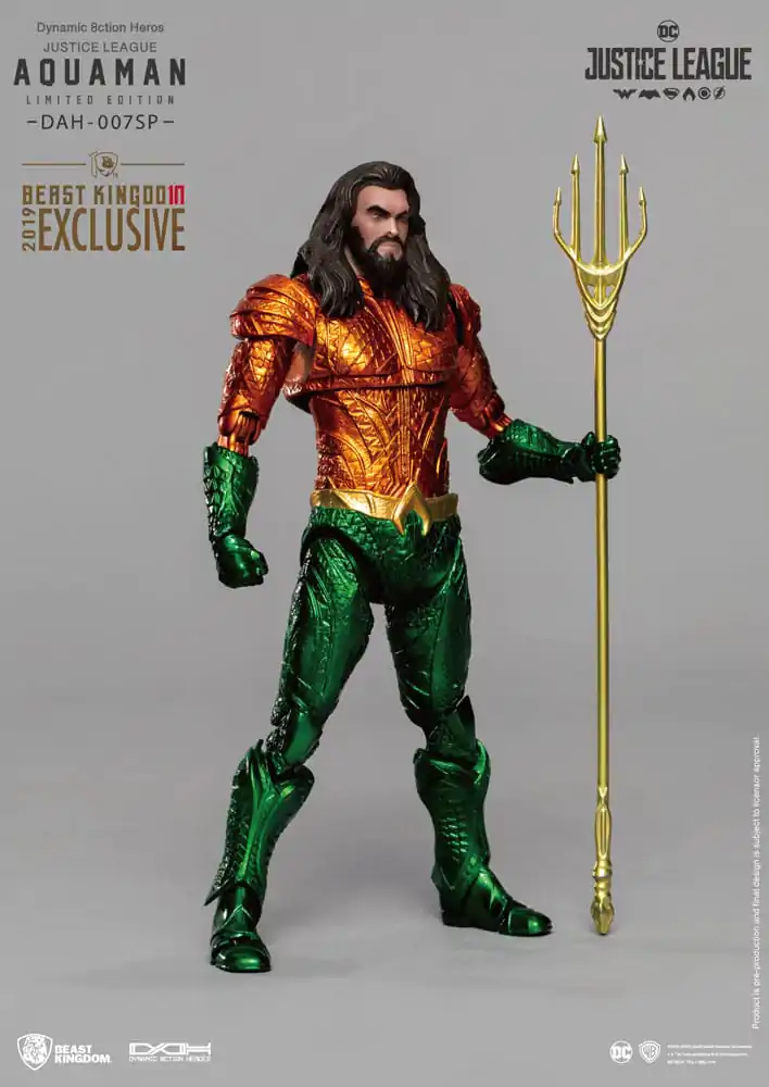 Figurină de acțiune Eroi Dinamici 8ction Justice League 1/9 Aquaman Comic Color Ver. 20 cm poza produsului