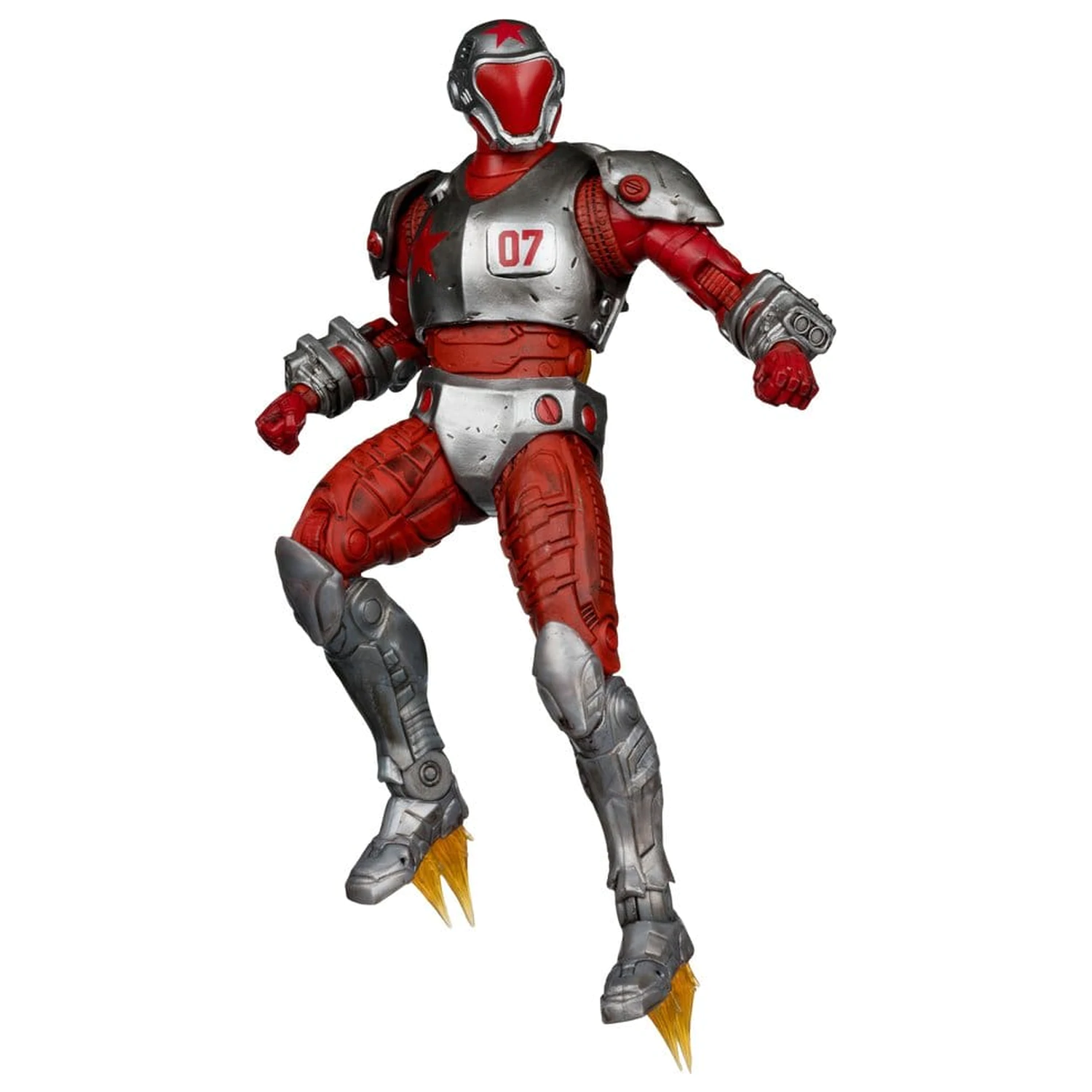 Justice League: Generation Lost DC Multiverse Figura de acțiune Rocket Red Brigade 18 cm poza produsului