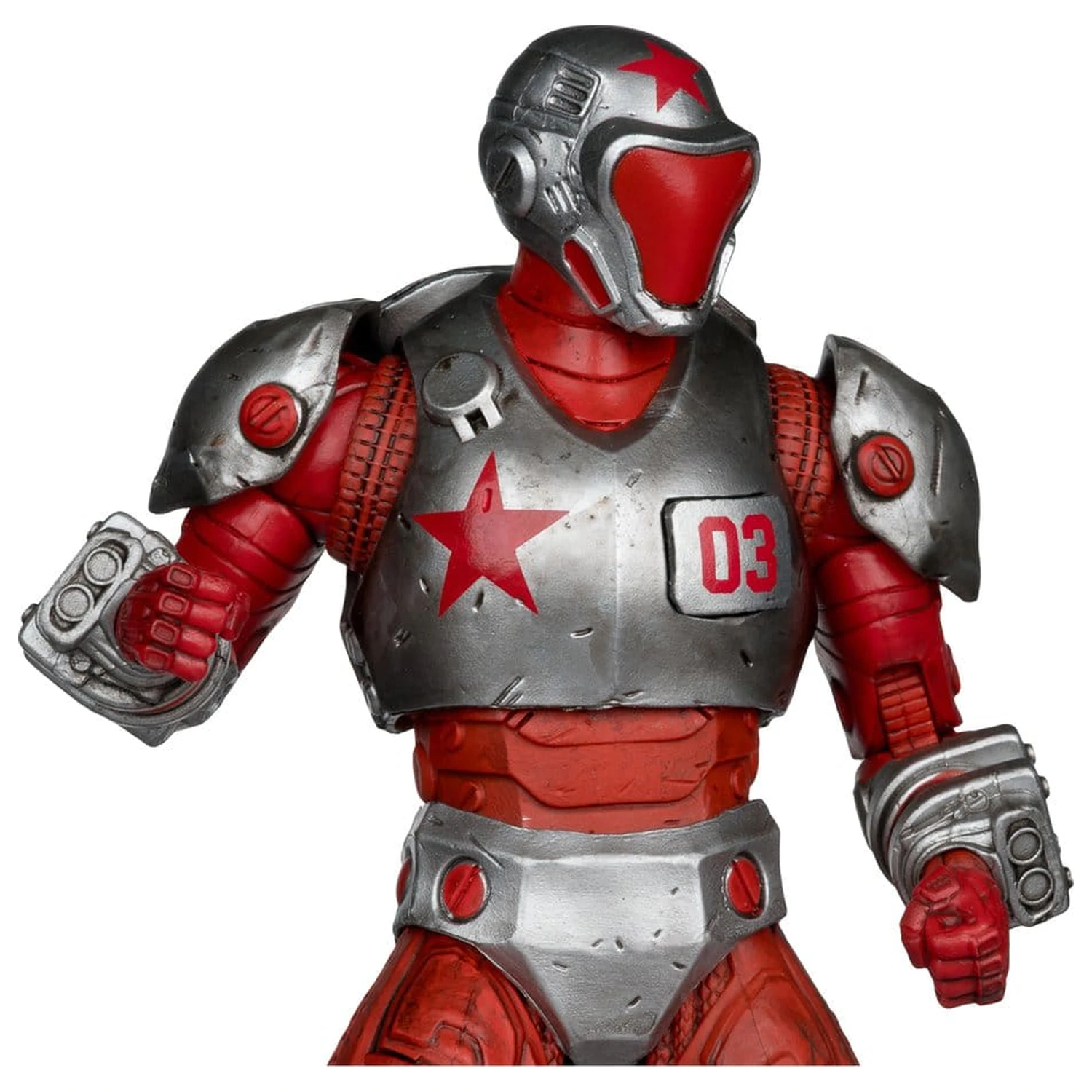Justice League: Generation Lost DC Multiverse Figura de acțiune Rocket Red Brigade 18 cm poza produsului