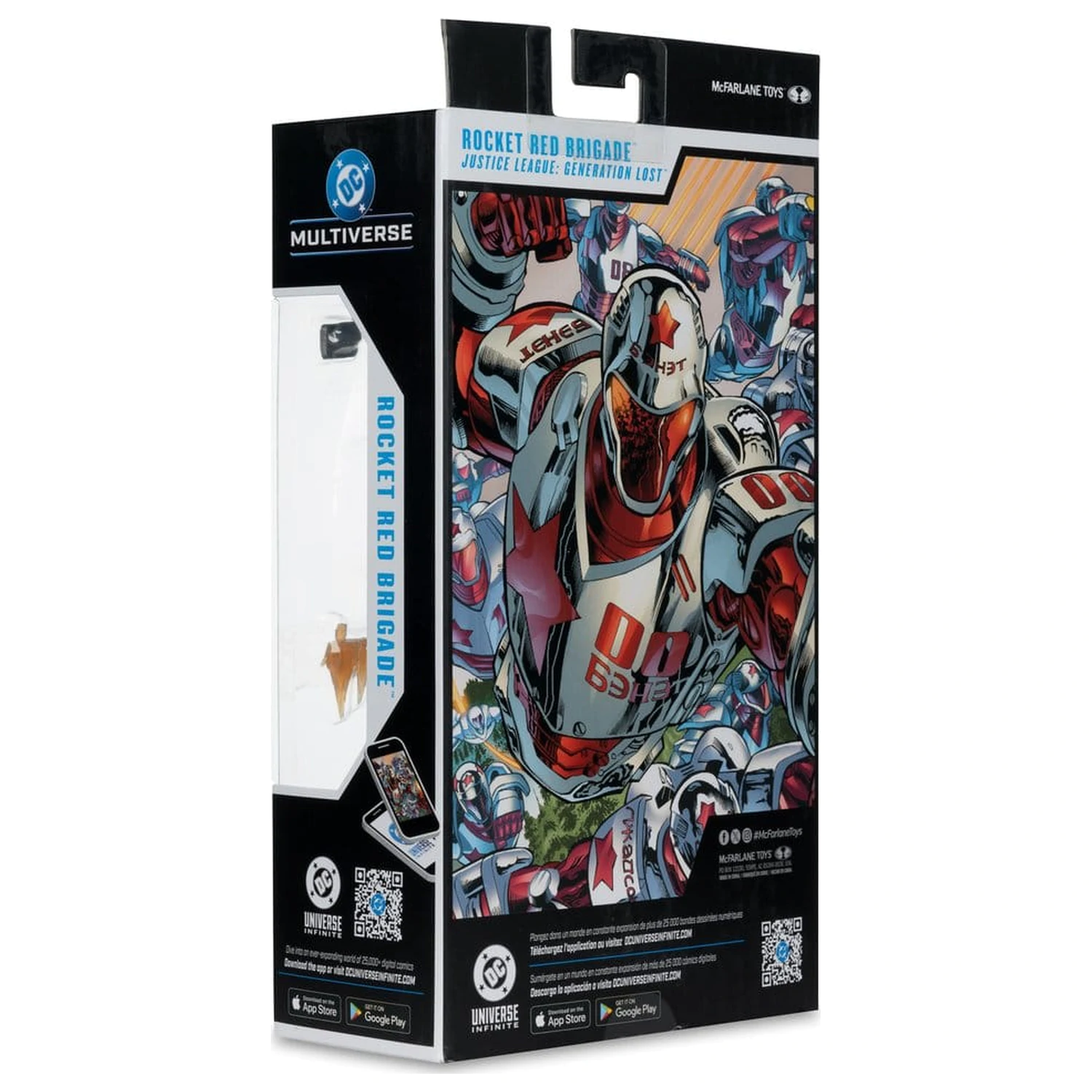 Justice League: Generation Lost DC Multiverse Figura de acțiune Rocket Red Brigade 18 cm poza produsului