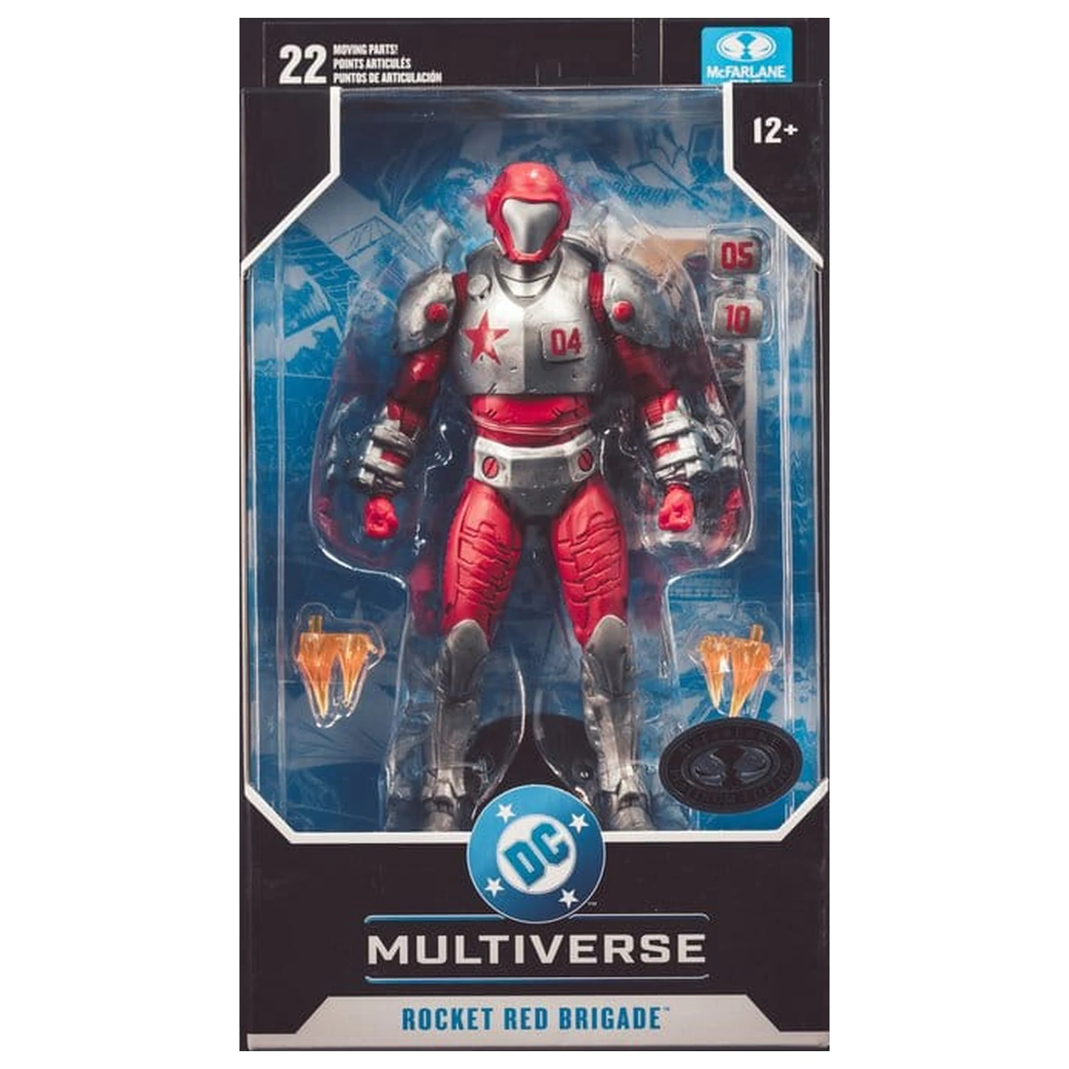 Justice League: Generation Lost DC Multiverse Figurina de acțiune Rocket Red Brigade (Platinum Edition) 18 cm poza produsului