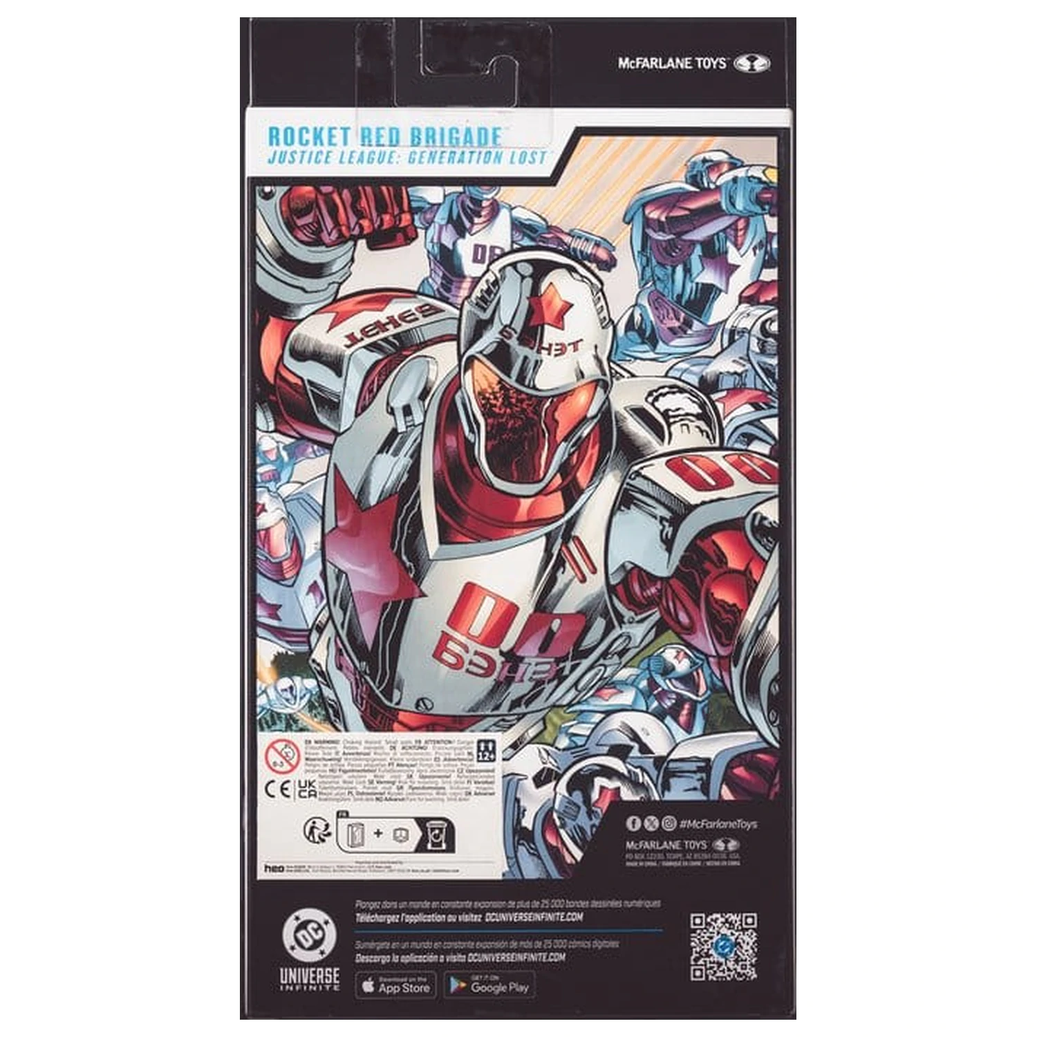 Justice League: Generation Lost DC Multiverse Figurina de acțiune Rocket Red Brigade (Platinum Edition) 18 cm poza produsului