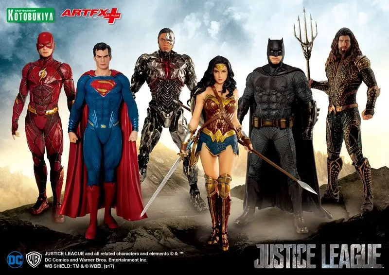 Justice League Movie ARTFX+ Statuie 1/10 Aquaman 20 cm poza produsului