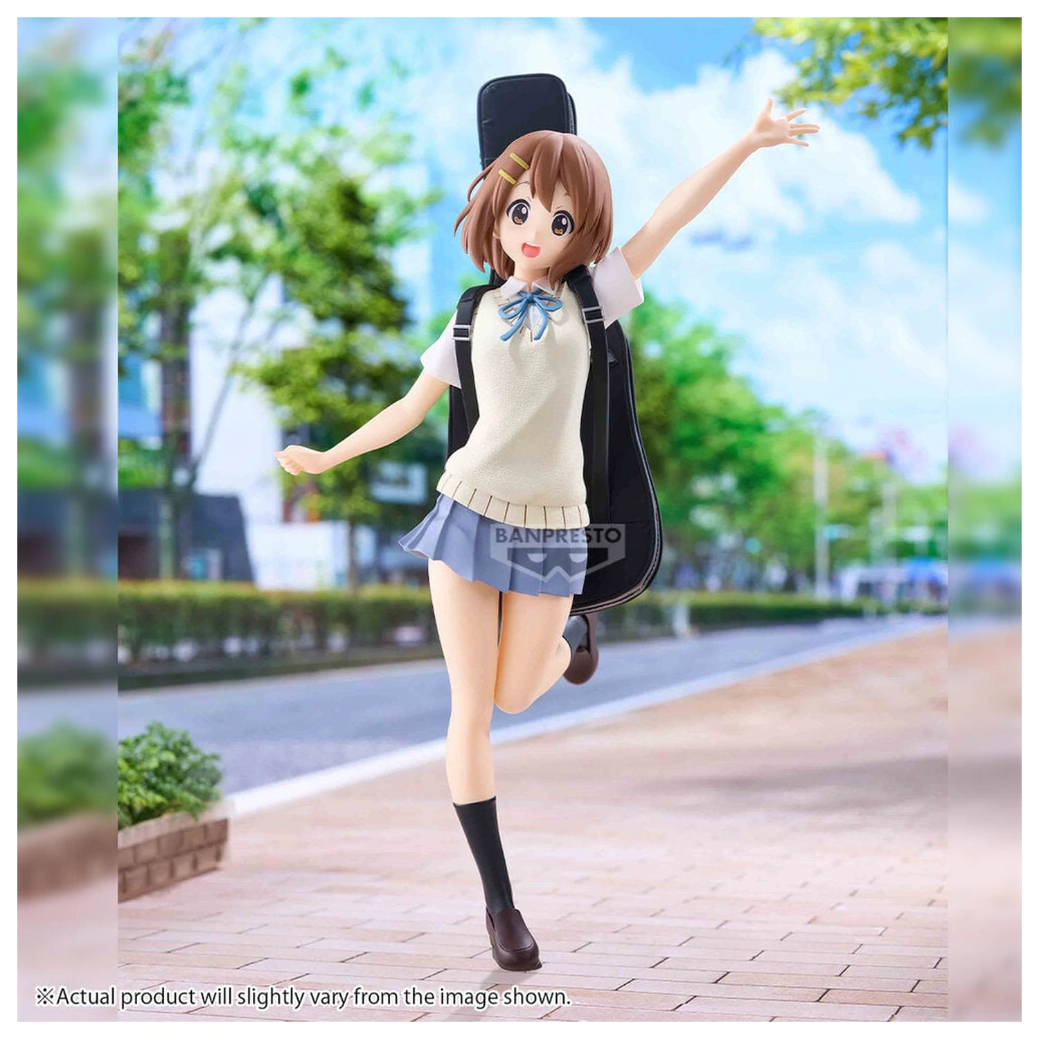 K-ON!! SQ Figura Yui Hirasawa figurina 25cm poza produsului