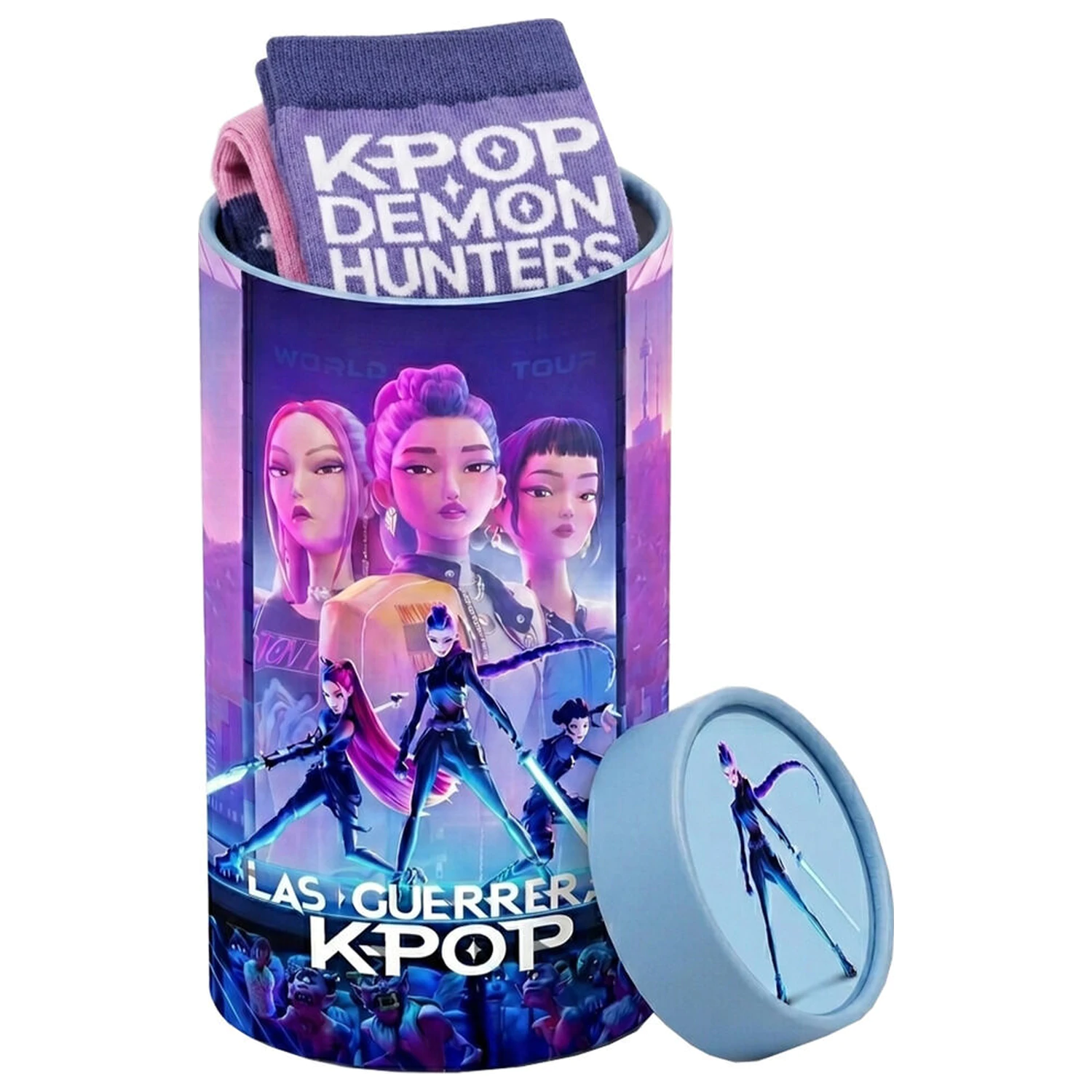 K-Pop Demon Hunter pack 3 sosete poza produsului