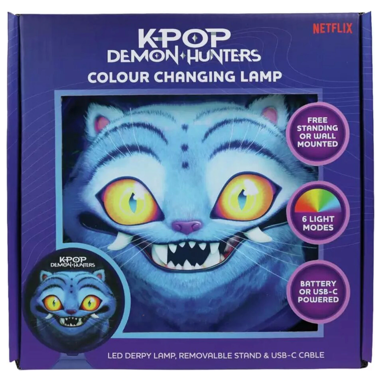 K-pop Demon Hunters Derpy lampa cu LED poza produsului