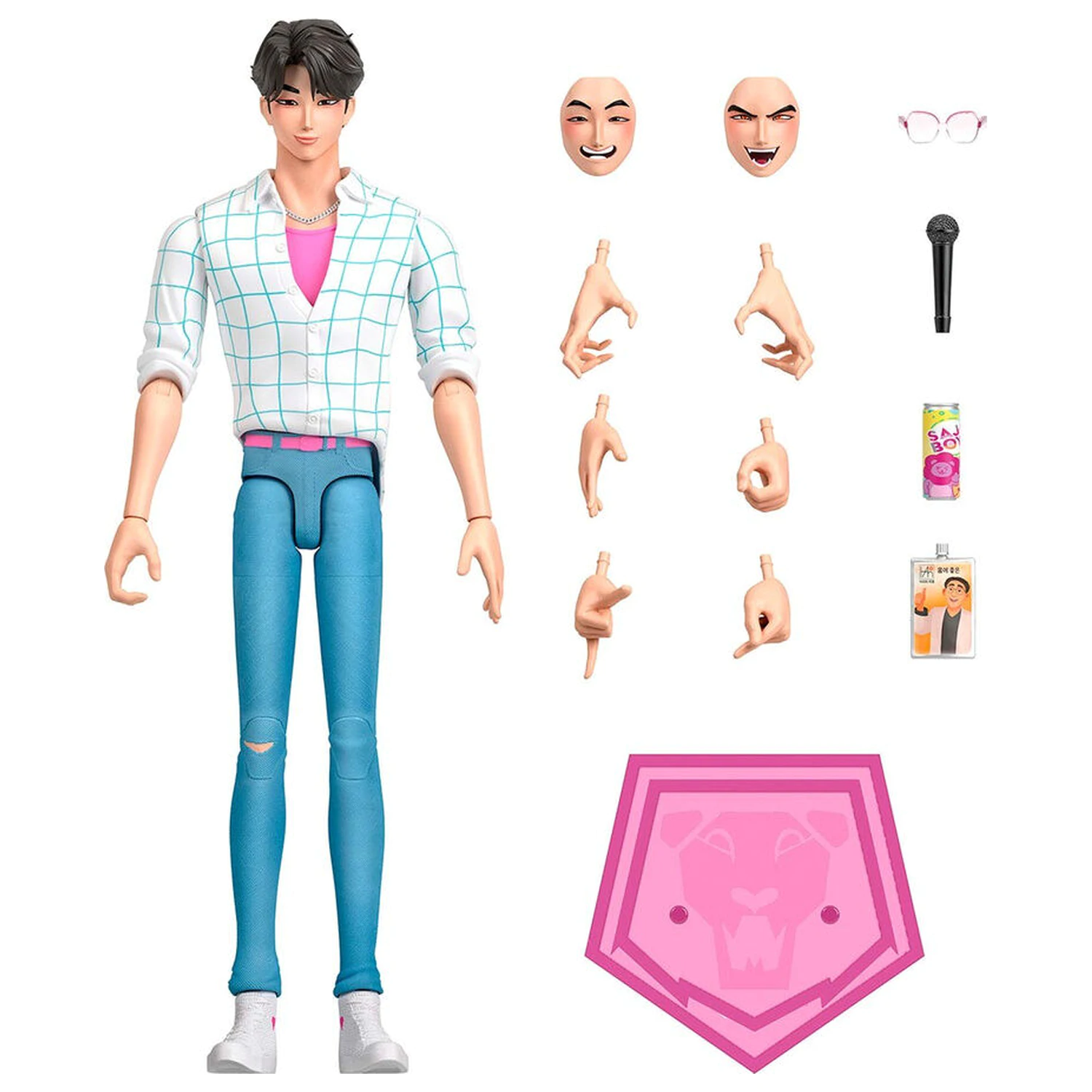 K-Pop Demon Hunters figurina Jinu 15cm poza produsului