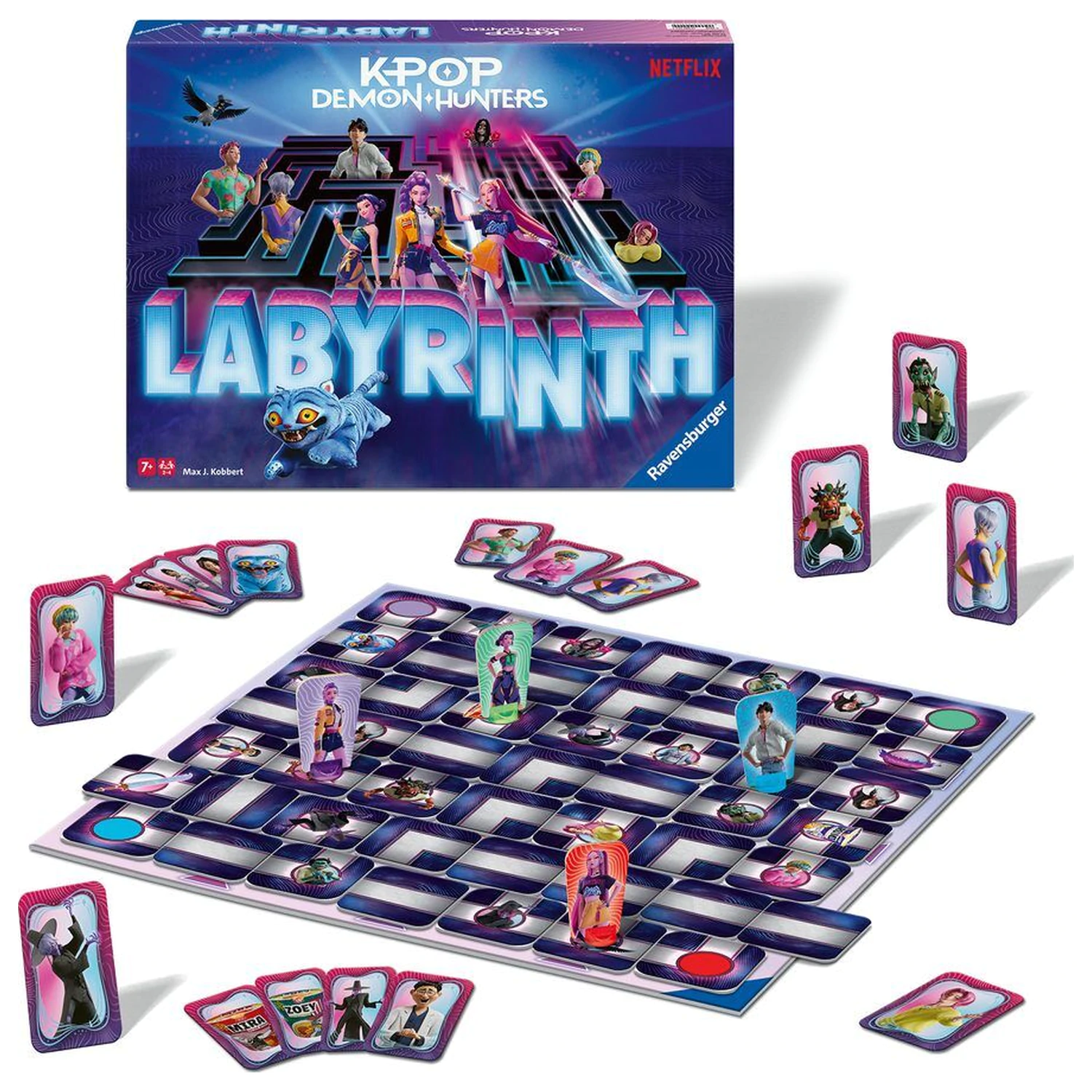 Joc de societate K-Pop Demon Hunters Labyrinth poza produsului