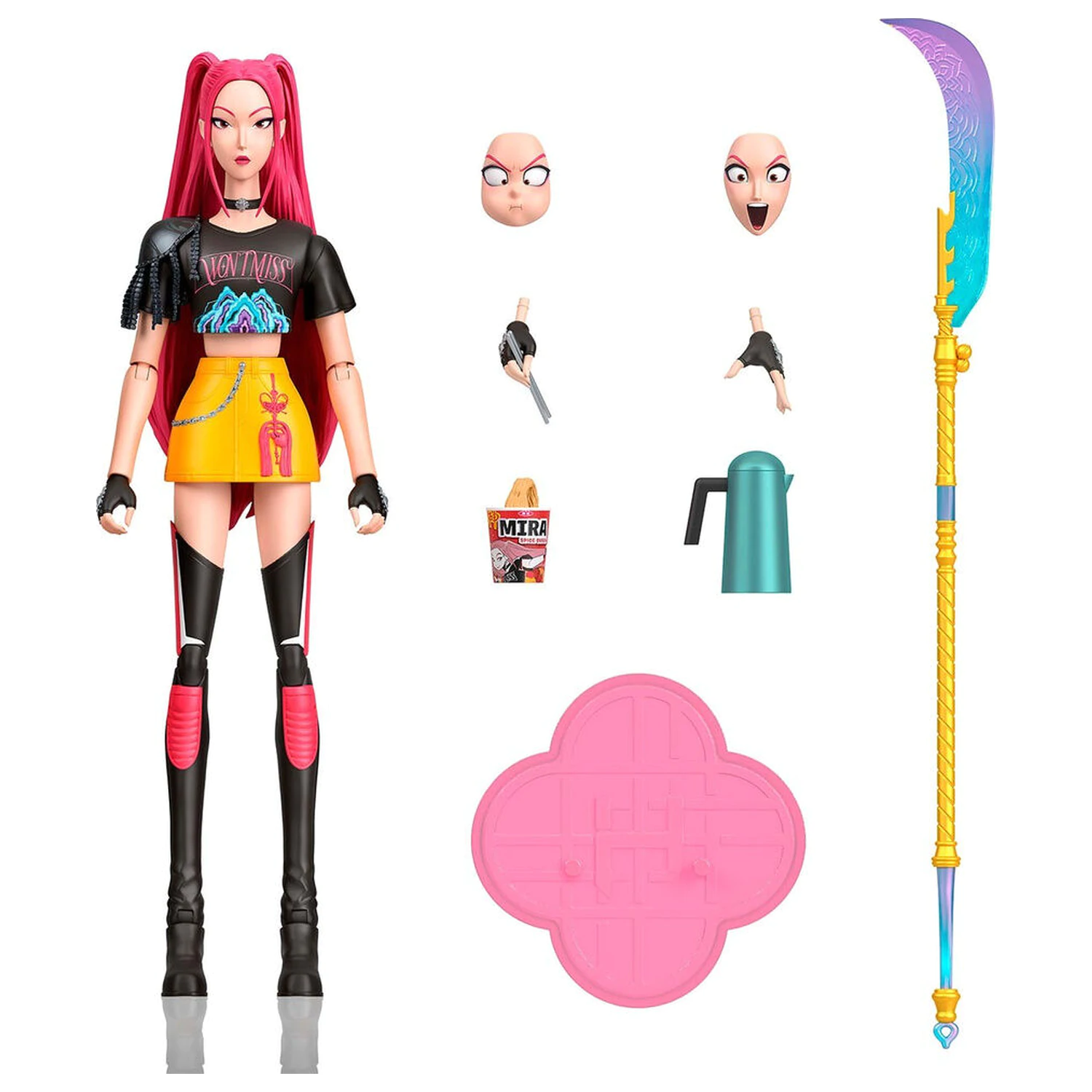 K-Pop Demon Hunters Mira figura 15 cm poza produsului