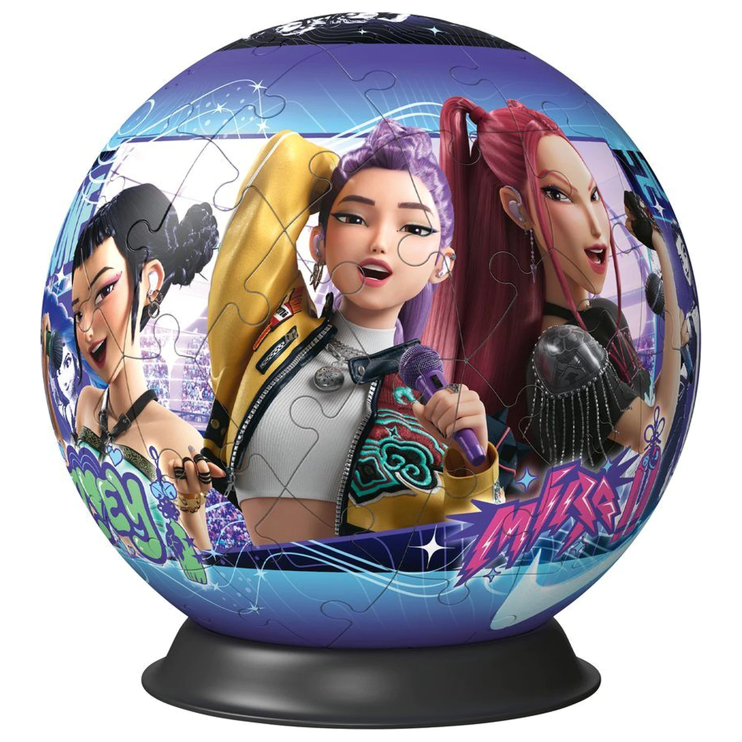 K-Pop Demon Hunters puzzle minge 3D 72 piese poza produsului