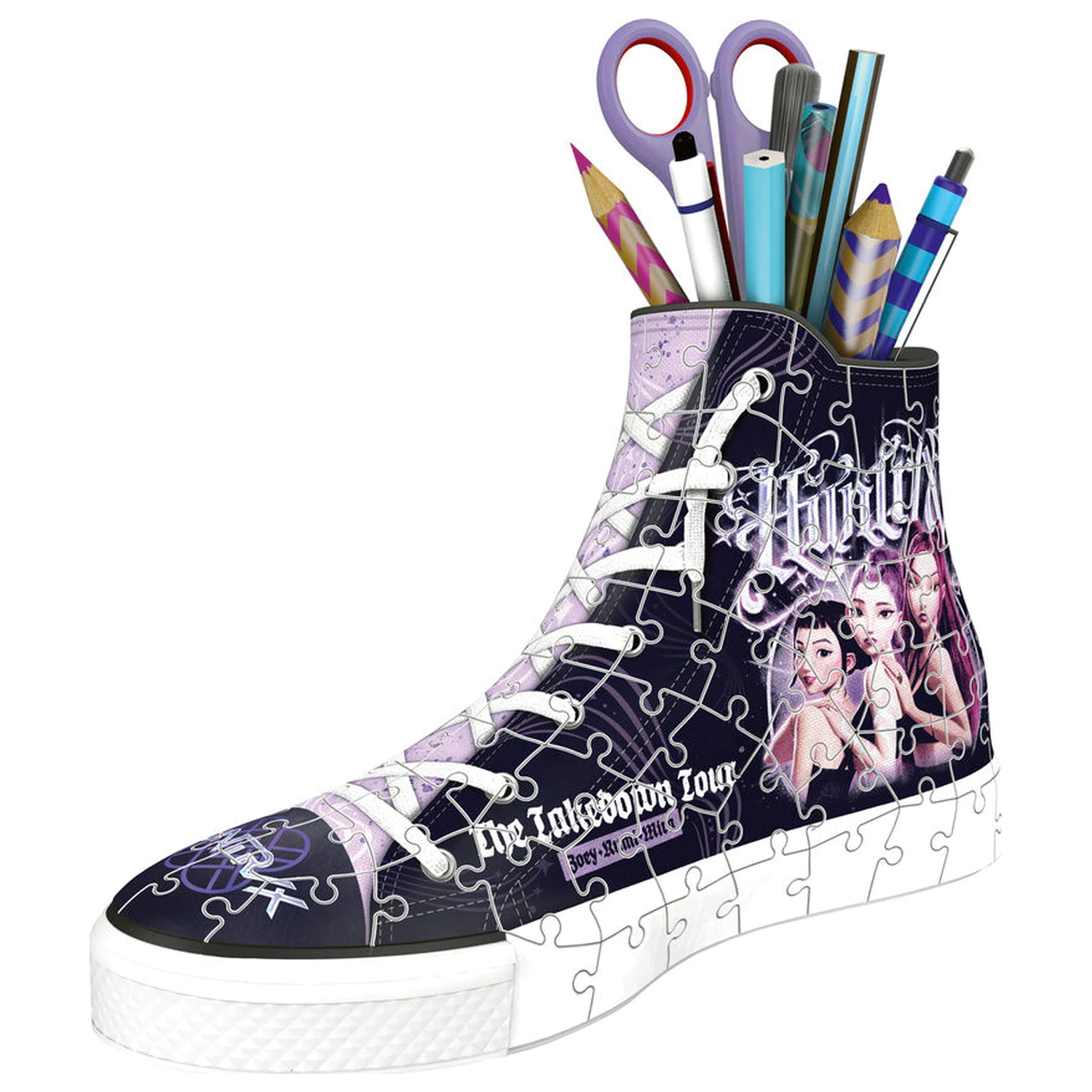 K-Pop Demon Hunters puzzle 3D sneaker 72 bucati poza produsului