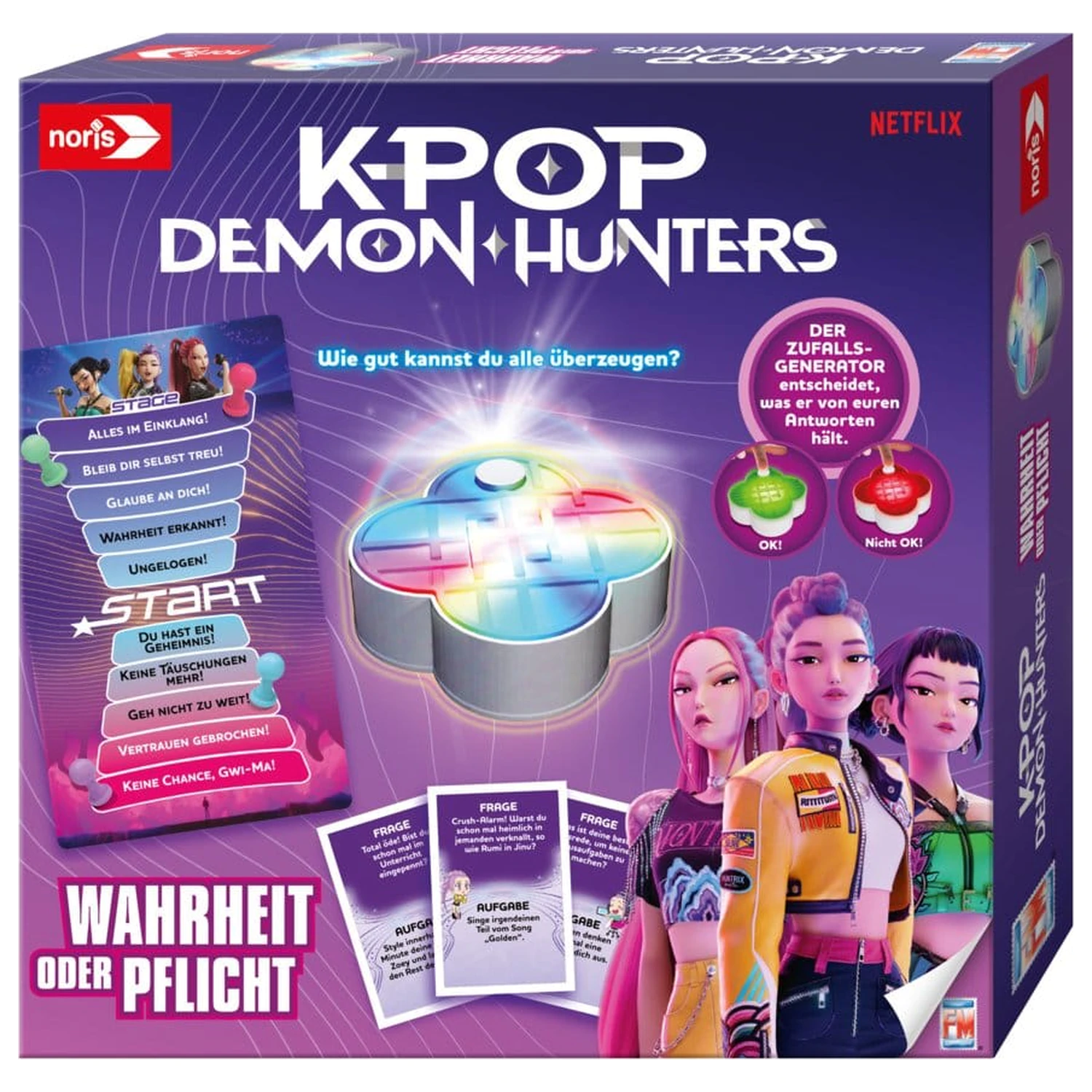 K-POP Demon Hunters Board Game versiunea germana poza produsului