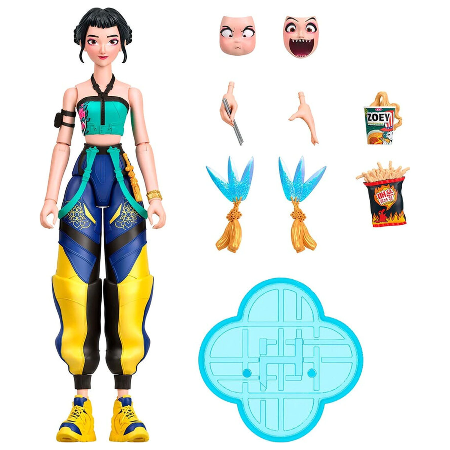 K-Pop Demon Hunters figurina Zoey 15cm poza produsului