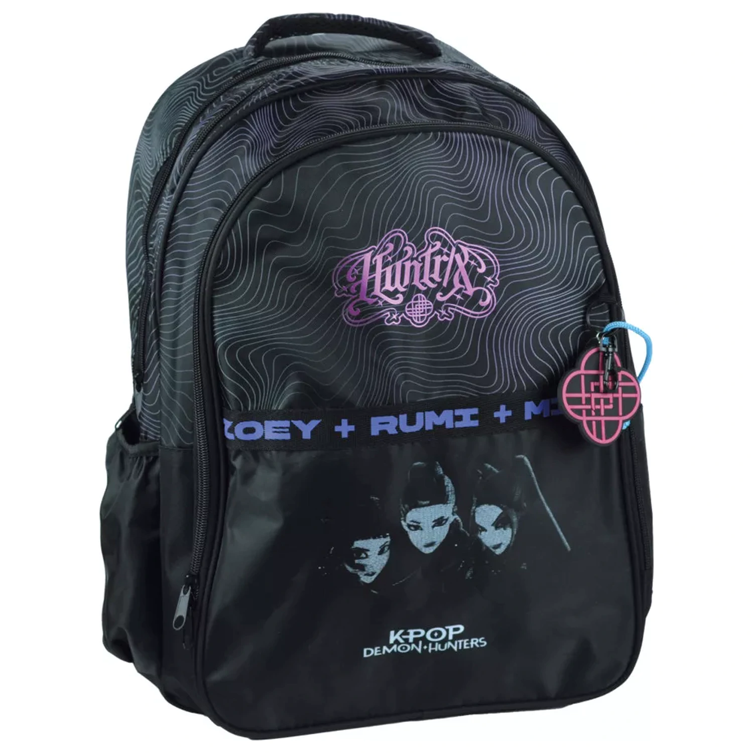 K-pop Demon Hunters Black rucsac de 46 cm, geanta poza produsului