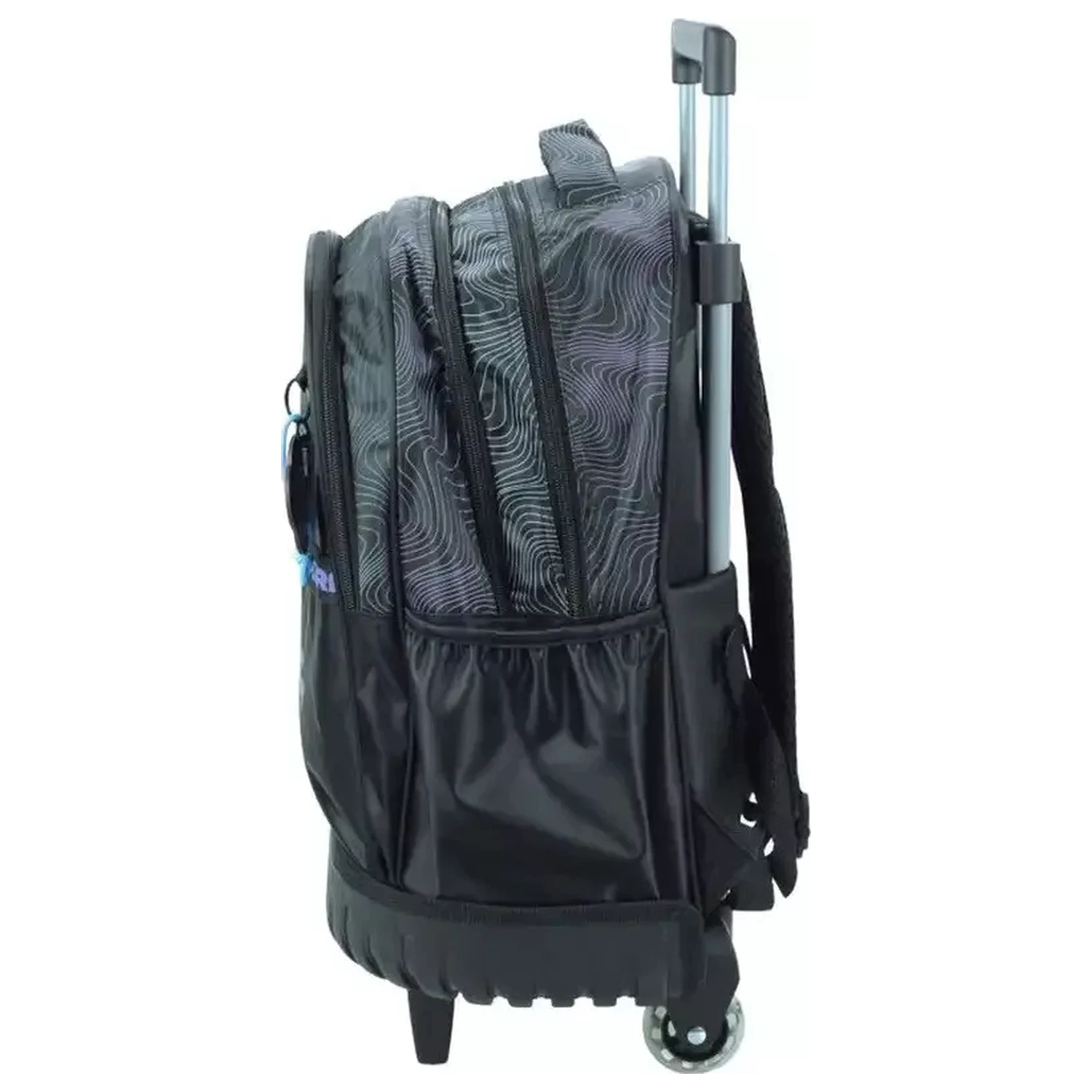 K-pop Demon Hunters Black Premium Rolling ghiozdan școlar, 46 cm poza produsului