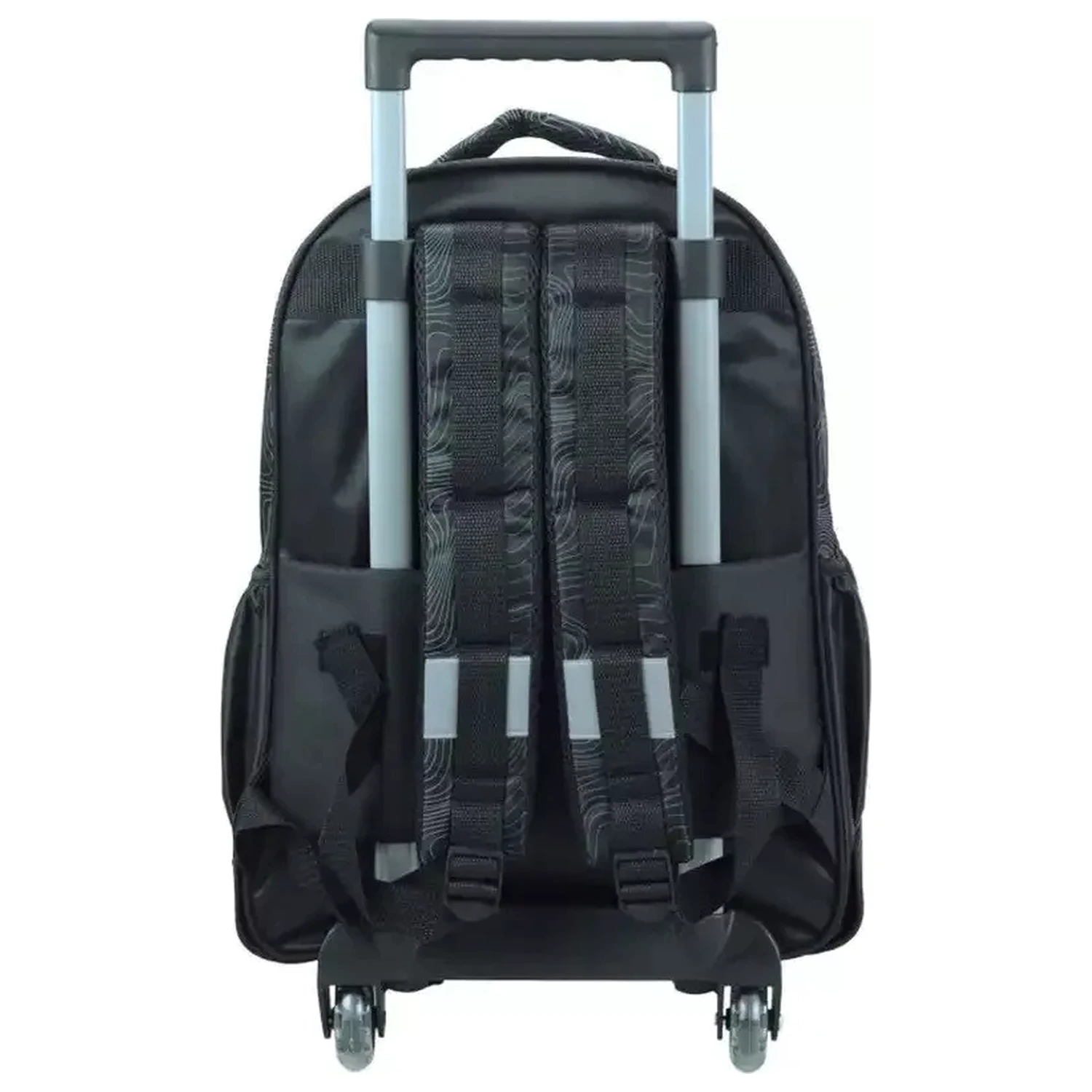 K-pop Demon Hunters Black Premium Rolling ghiozdan școlar, 46 cm poza produsului