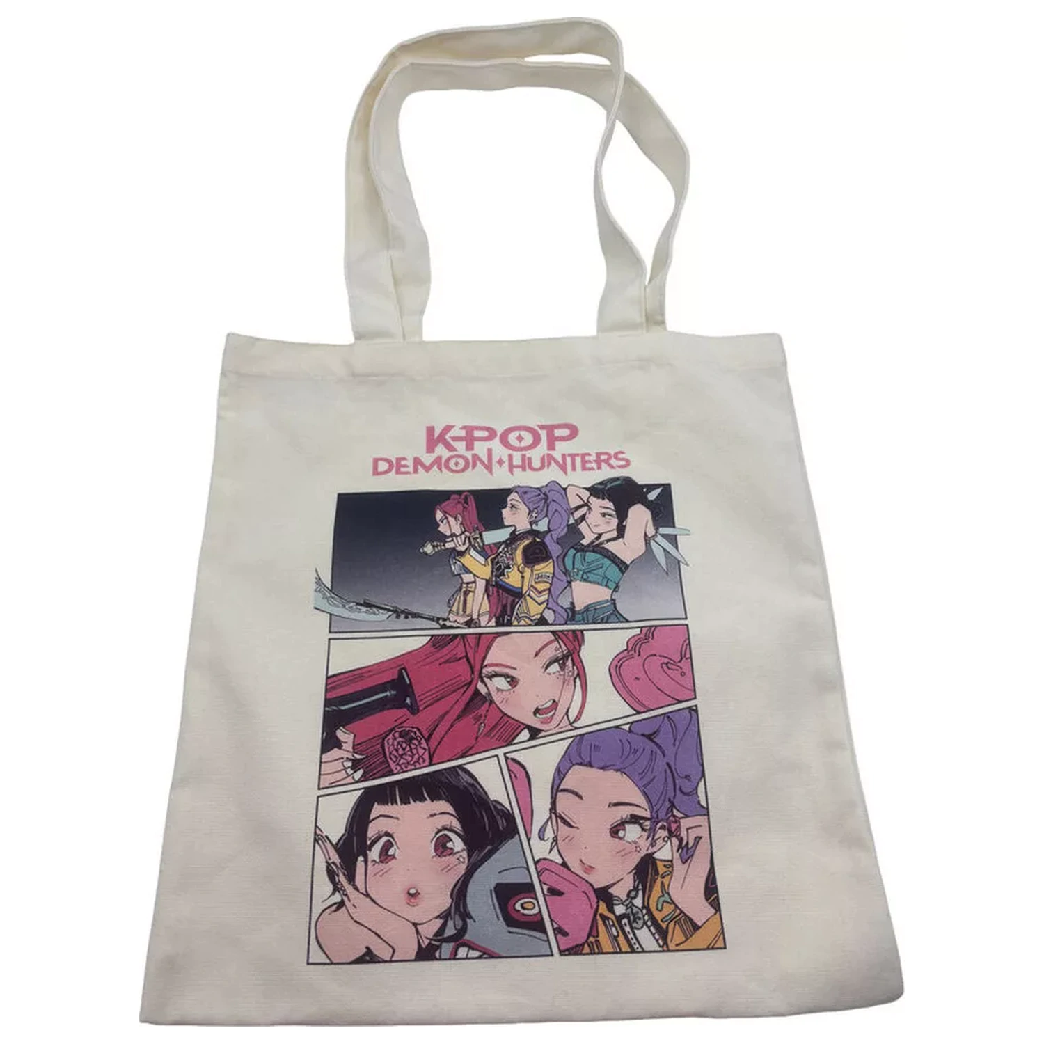 K-pop Demon Hunters Comics geanta de cumparaturi, 41 cm poza produsului
