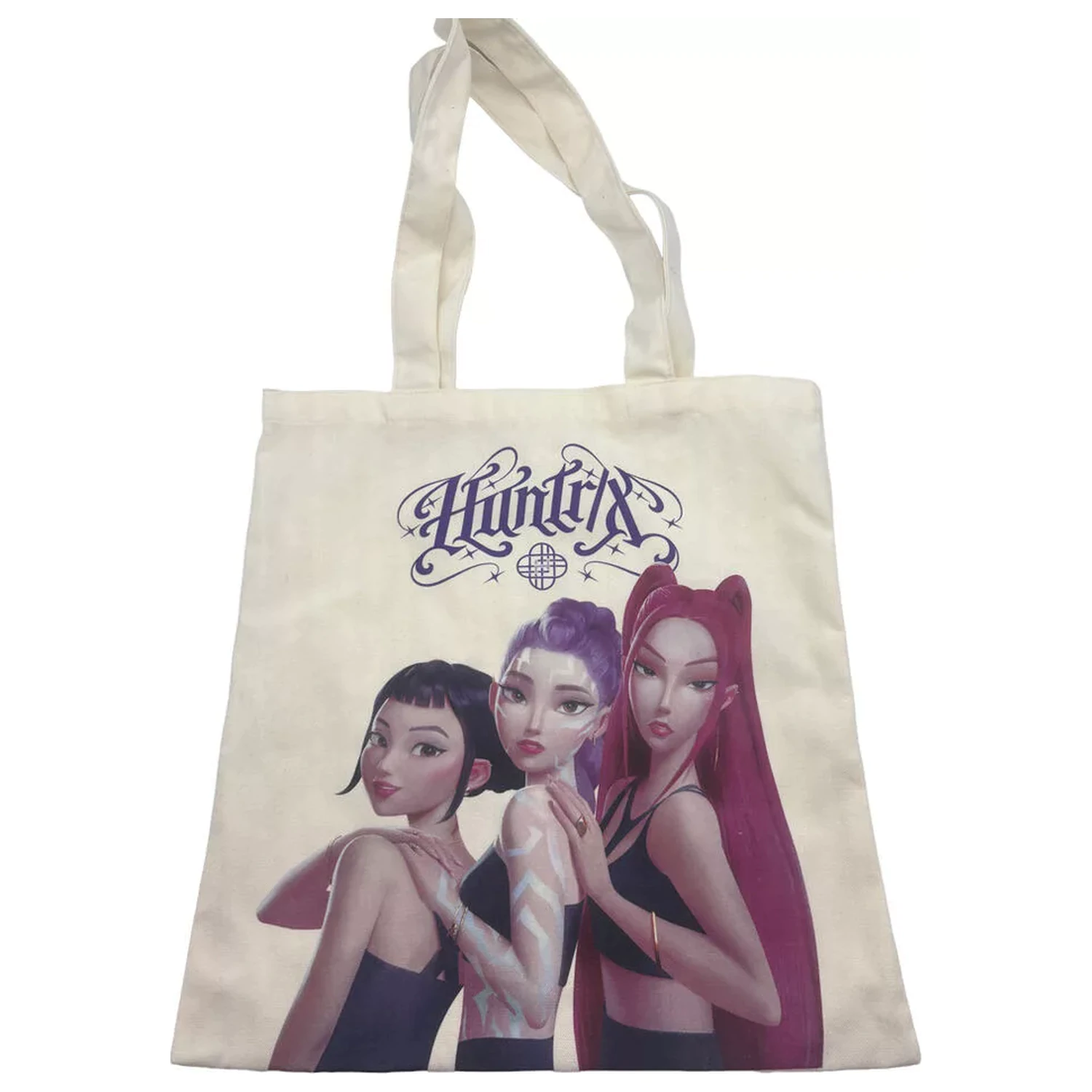 K-pop Demon Hunters Dream Team Shopping Bag, 41 cm poza produsului