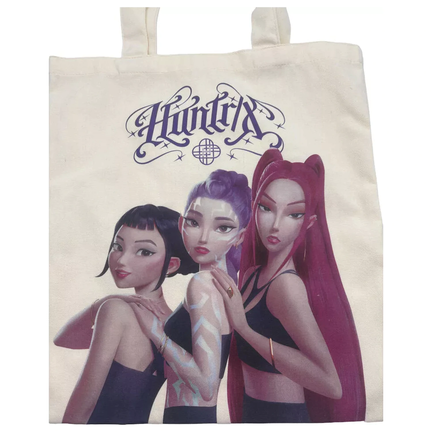 K-pop Demon Hunters Dream Team Shopping Bag, 41 cm poza produsului