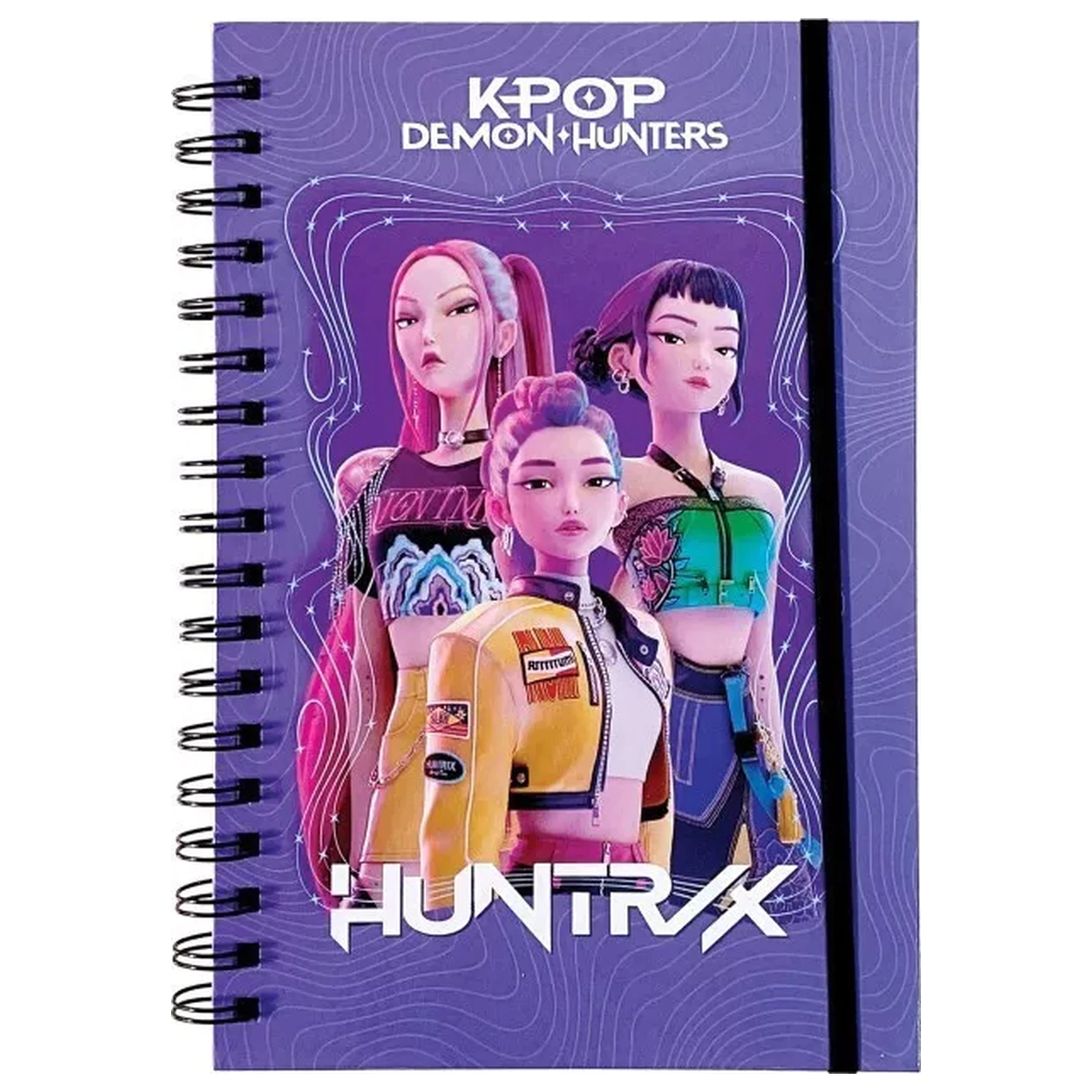 K-pop Demon Slayers Hunter X B/5 Caiet spiralat liniat 70 de coli poza produsului