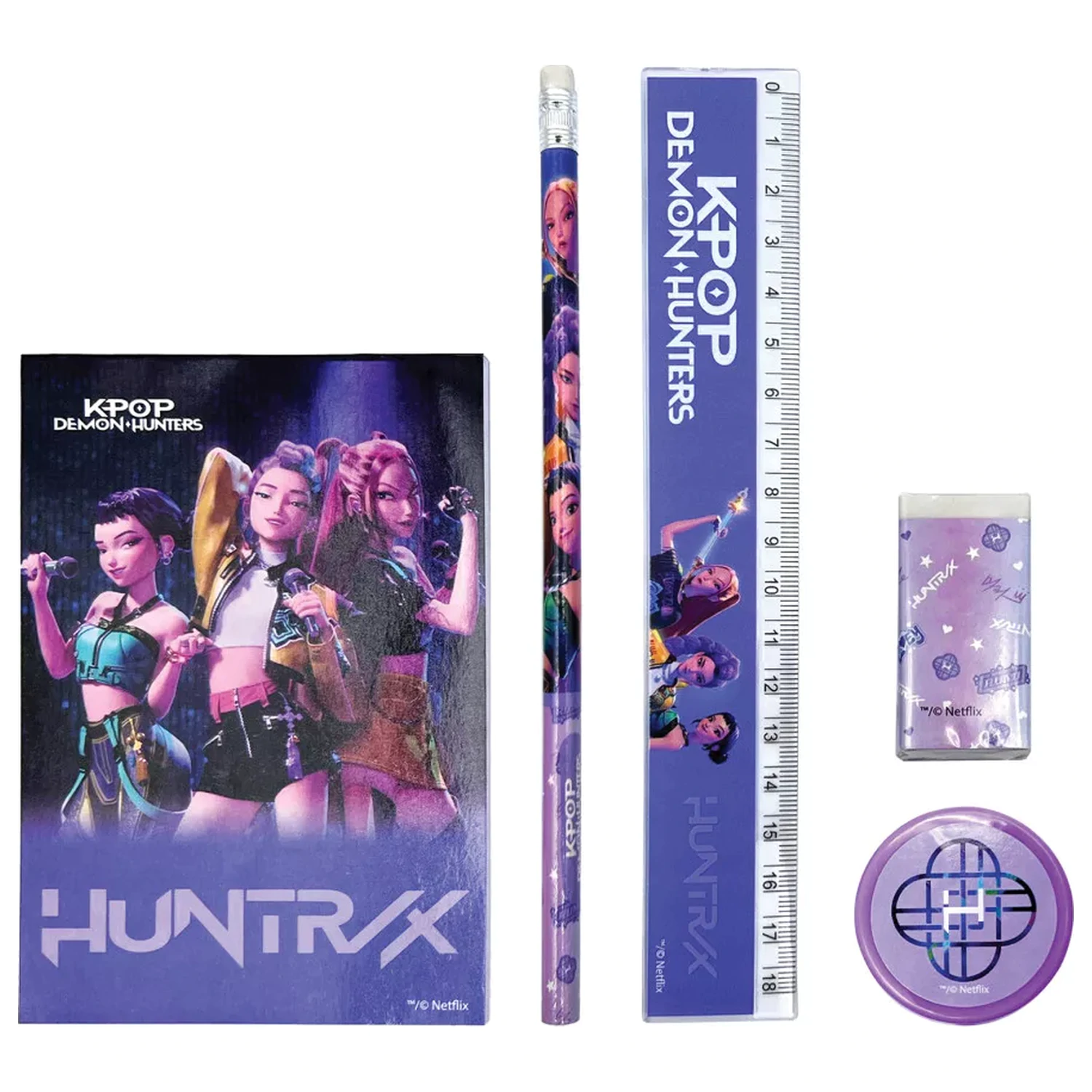 K-pop Demon Slayer Hunter X Set papetarie 5 bucati poza produsului