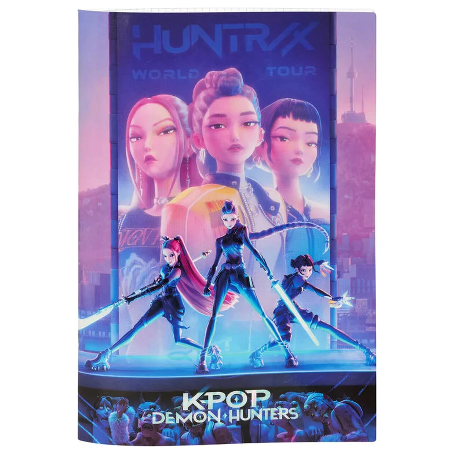 K-pop Demon Slayer Hunterx Caiet cu patratele A4 poza produsului
