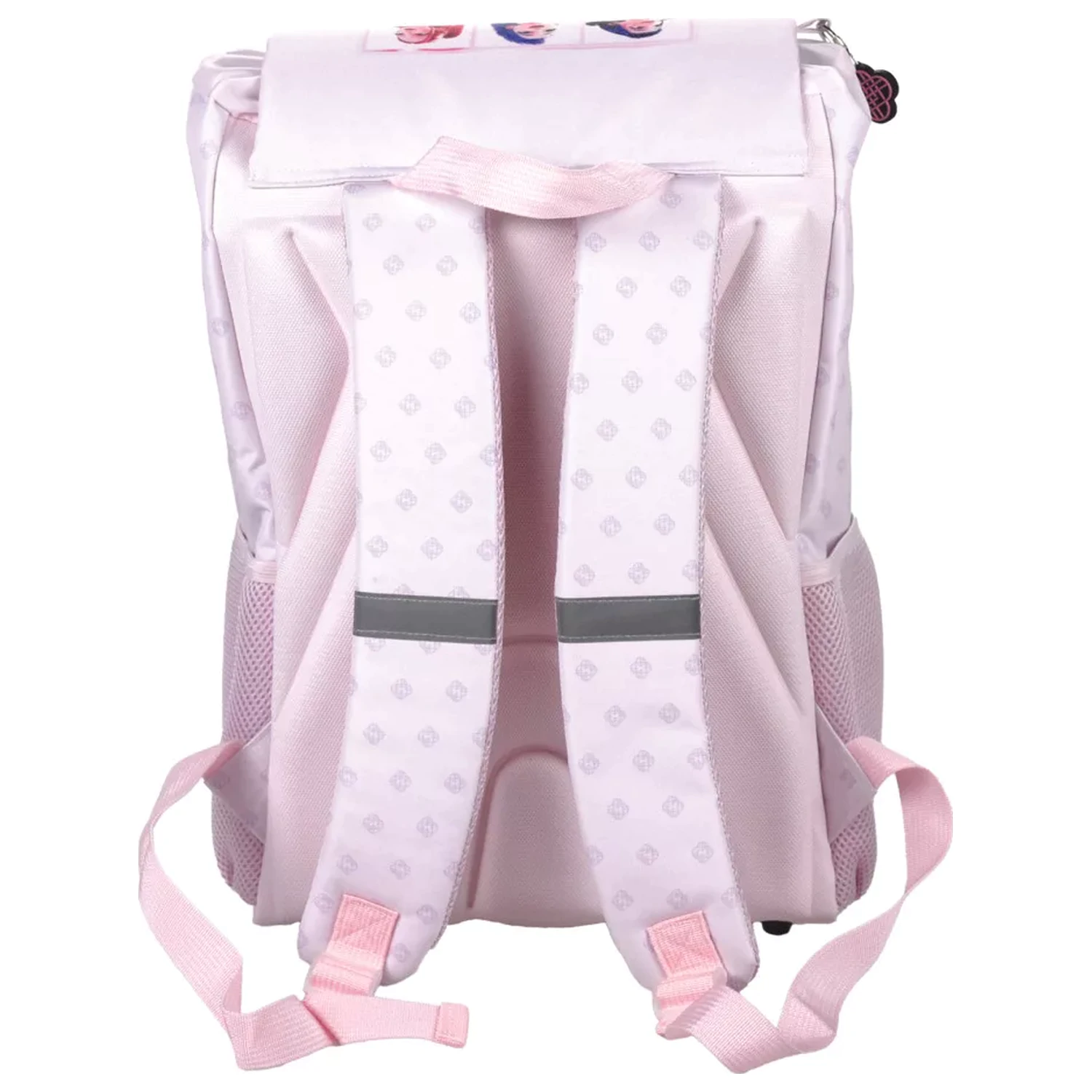 K-pop Demon Slayers Pink Expandable Ghiozdan de scoala, Geanta 43 cm poza produsului
