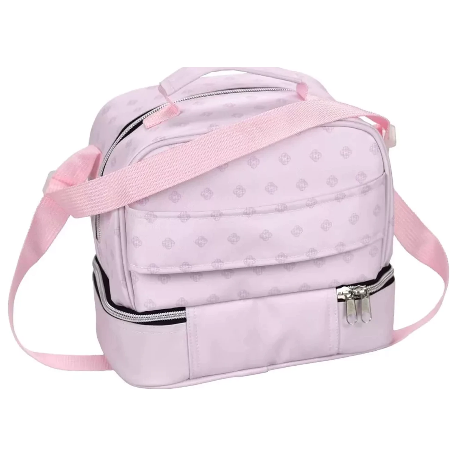 K-pop Demon Slayers Pink Thermal Lunch Bag 21 cm Geanta de pranz termoizolanta roz poza produsului