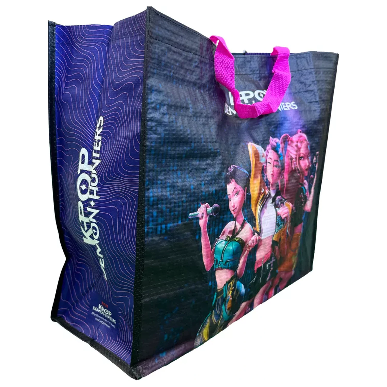 K-pop Demon Hunters Sound Shopping Bag 45 cm poza produsului