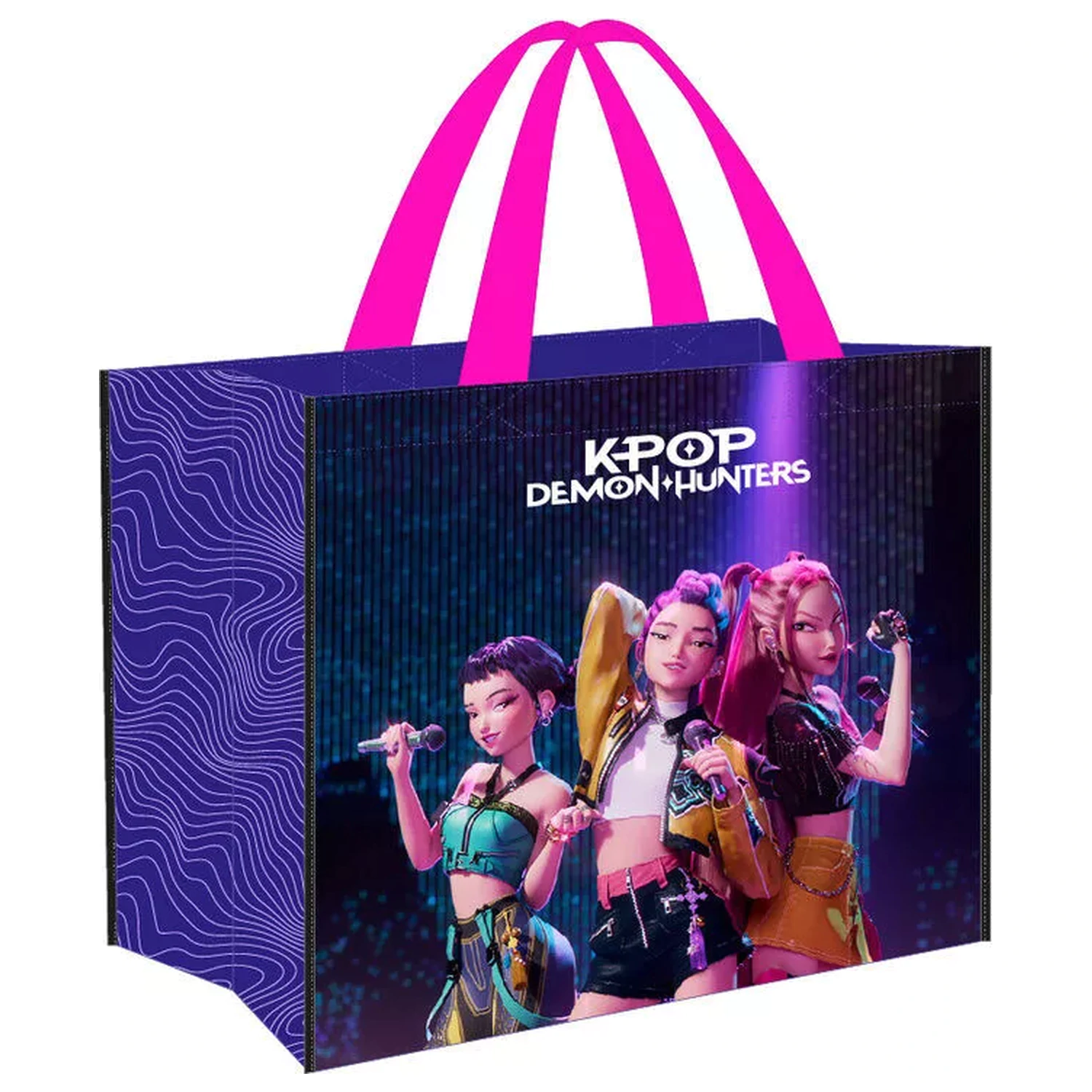 K-pop Demon Hunters Sound Shopping Bag 45 cm poza produsului