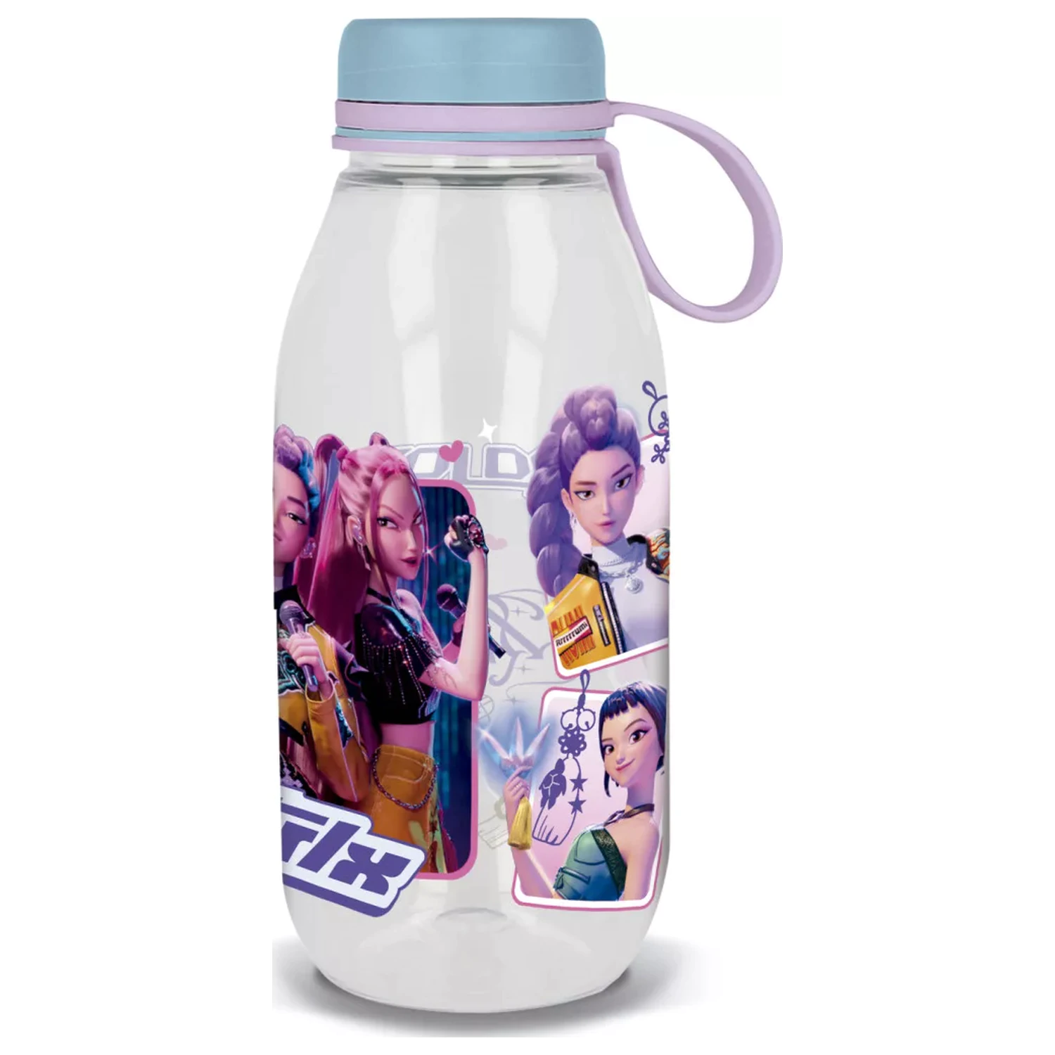 K-pop Demon Hunters Star Ecozen sticla de plastic cu capac cu filet 460 ml poza produsului