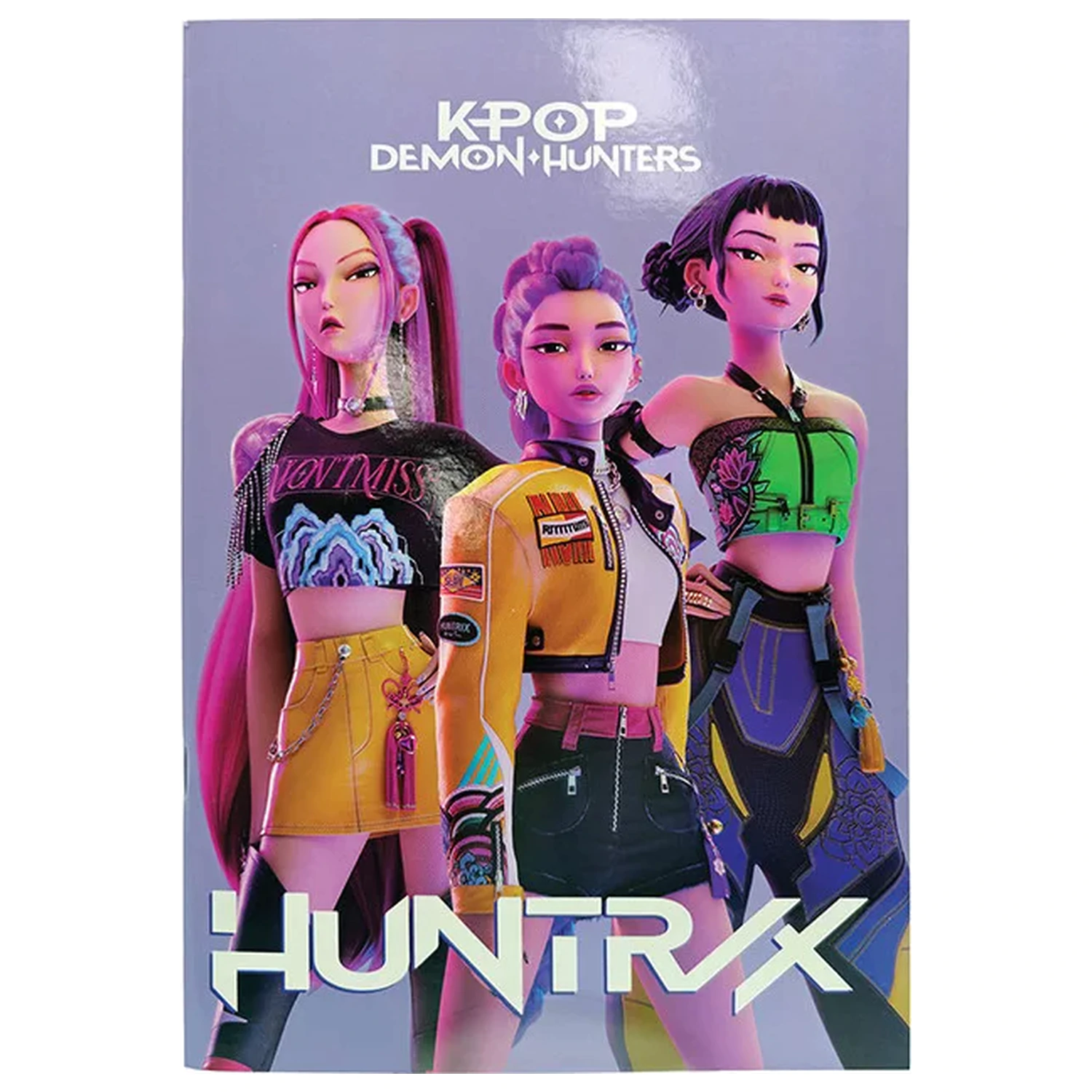K-pop Demon Slayers Trio B/5 Caiet Lined 40 File poza produsului