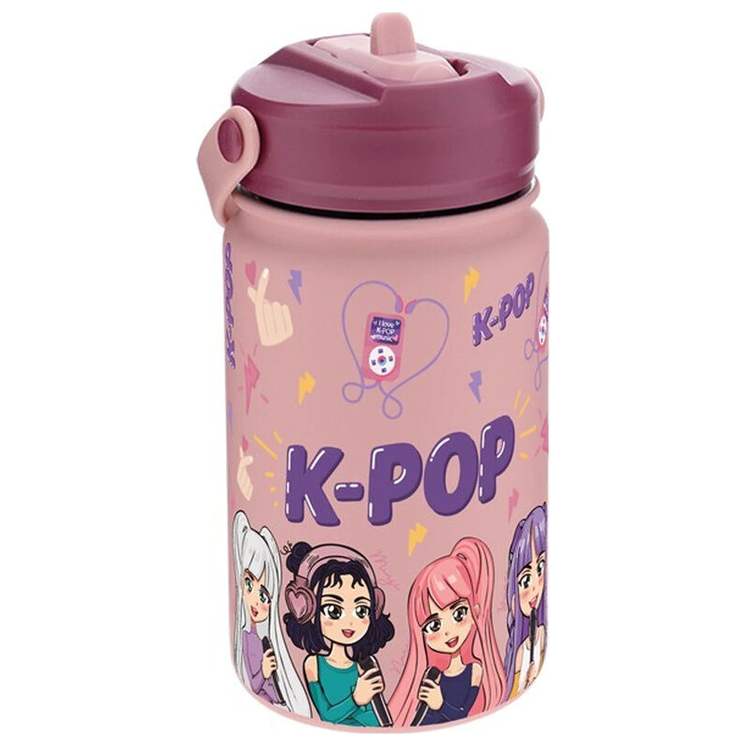 K-Pop Make-up termos sticla 330ml poza produsului