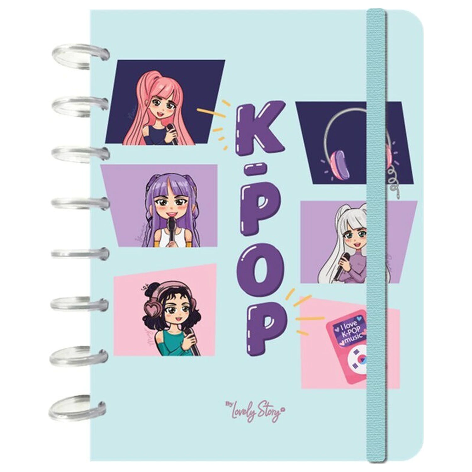 Caiet K-Pop Mint A5 poza produsului