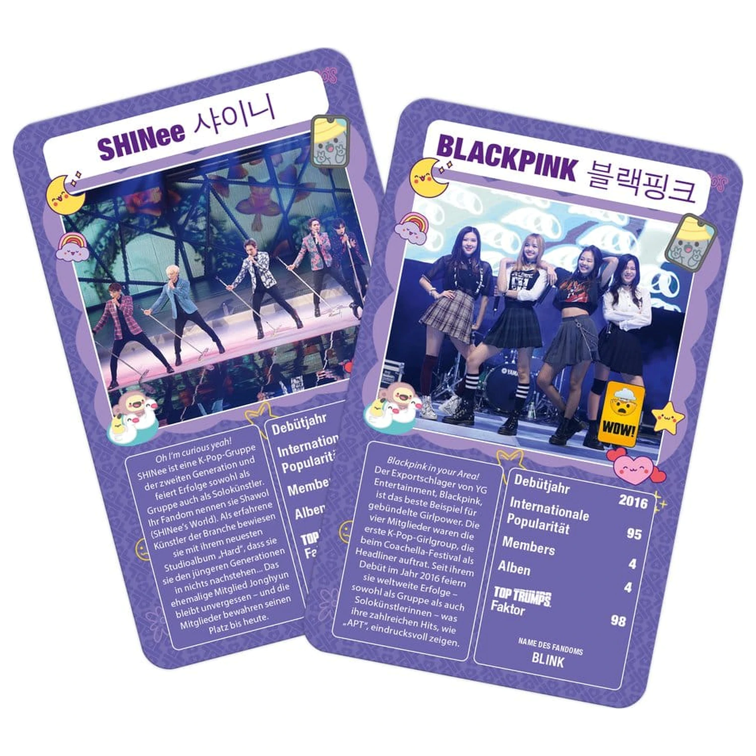 K-Pop Card Game Top Trumps Versiunea germana poza produsului