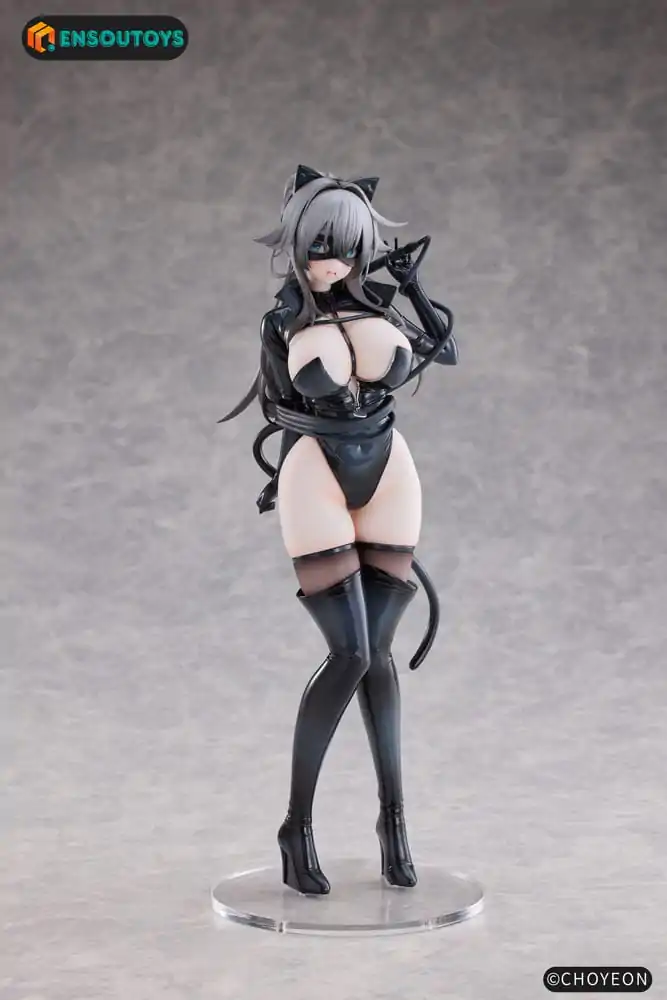K Pring Original Character Statuie 1/6 Cat Woman Happy-chan Different Color Edition 27 cm poza produsului