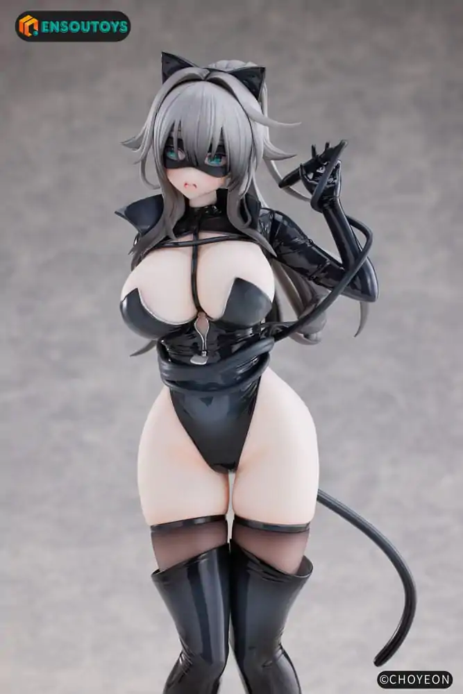 K Pring Original Character Statuie 1/6 Cat Woman Happy-chan Different Color Edition 27 cm poza produsului