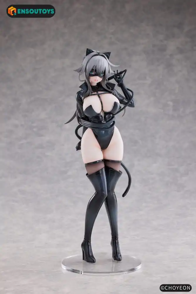 K Pring Original Character Statuie 1/6 Cat Woman Happy-chan Different Color Edition 27 cm poza produsului