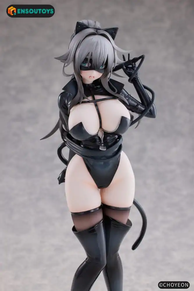 K Pring Original Character Statuie 1/6 Cat Woman Happy-chan Different Color Edition 27 cm poza produsului
