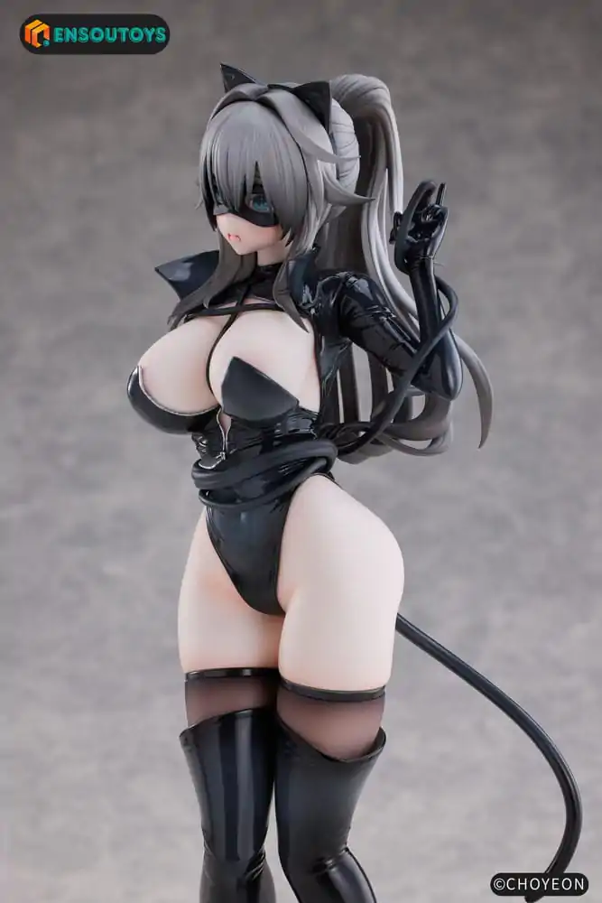 K Pring Original Character Statuie 1/6 Cat Woman Happy-chan Different Color Edition 27 cm poza produsului