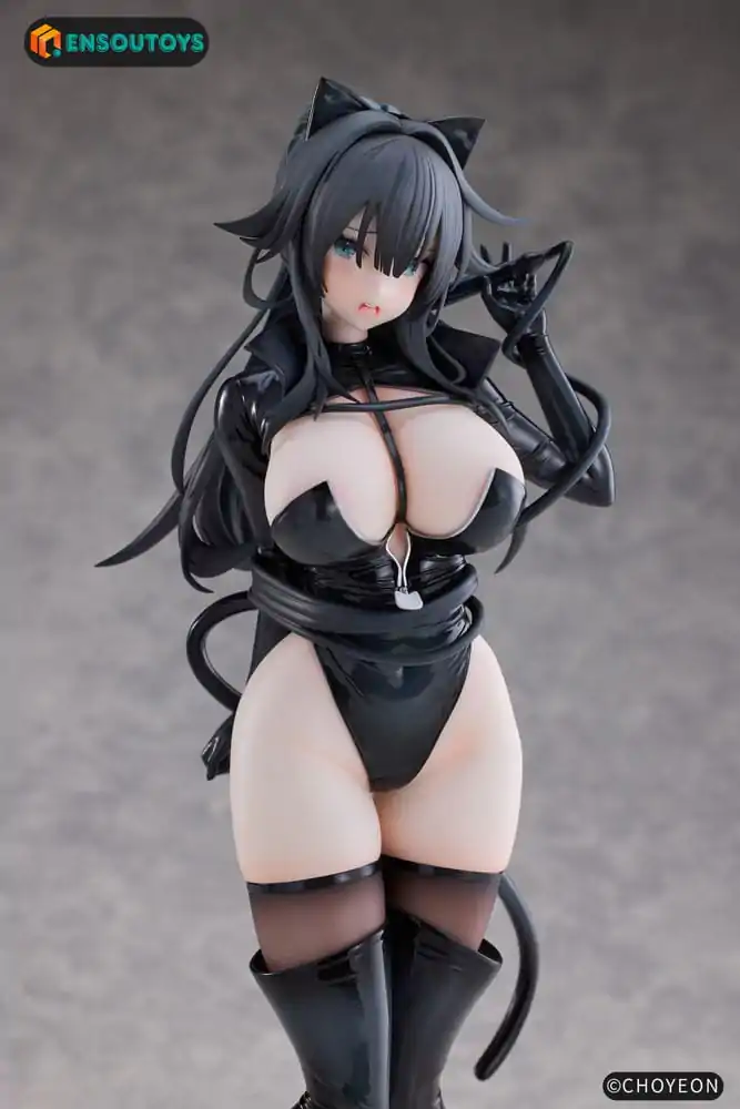 K Pring Original Character Statuie 1/6 Cat Woman Happy-chan 27 cm poza produsului