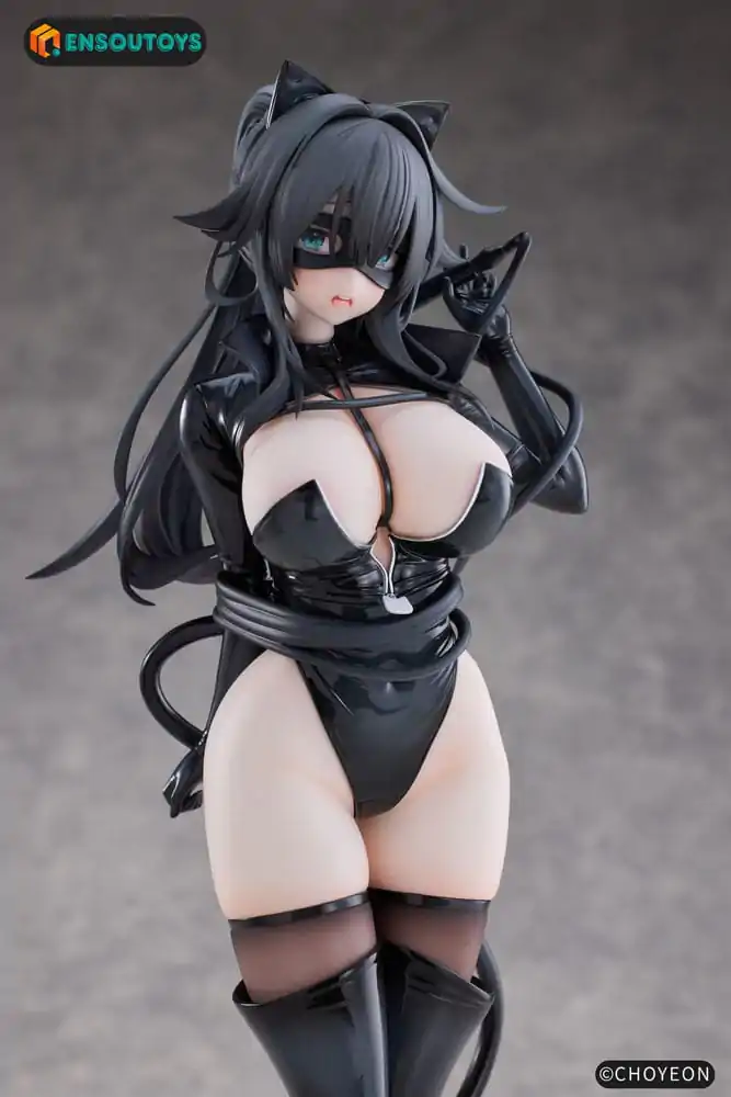 K Pring Original Character Statuie 1/6 Cat Woman Happy-chan 27 cm poza produsului